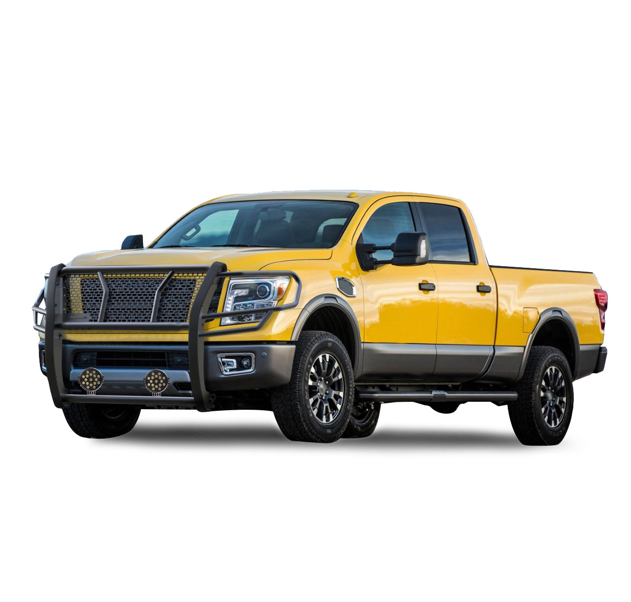 2017-2024 Nissan Titan Xd Rugged Heavy Duty Grille Guard Kit Modular | Black Horse Off Road - Image 2