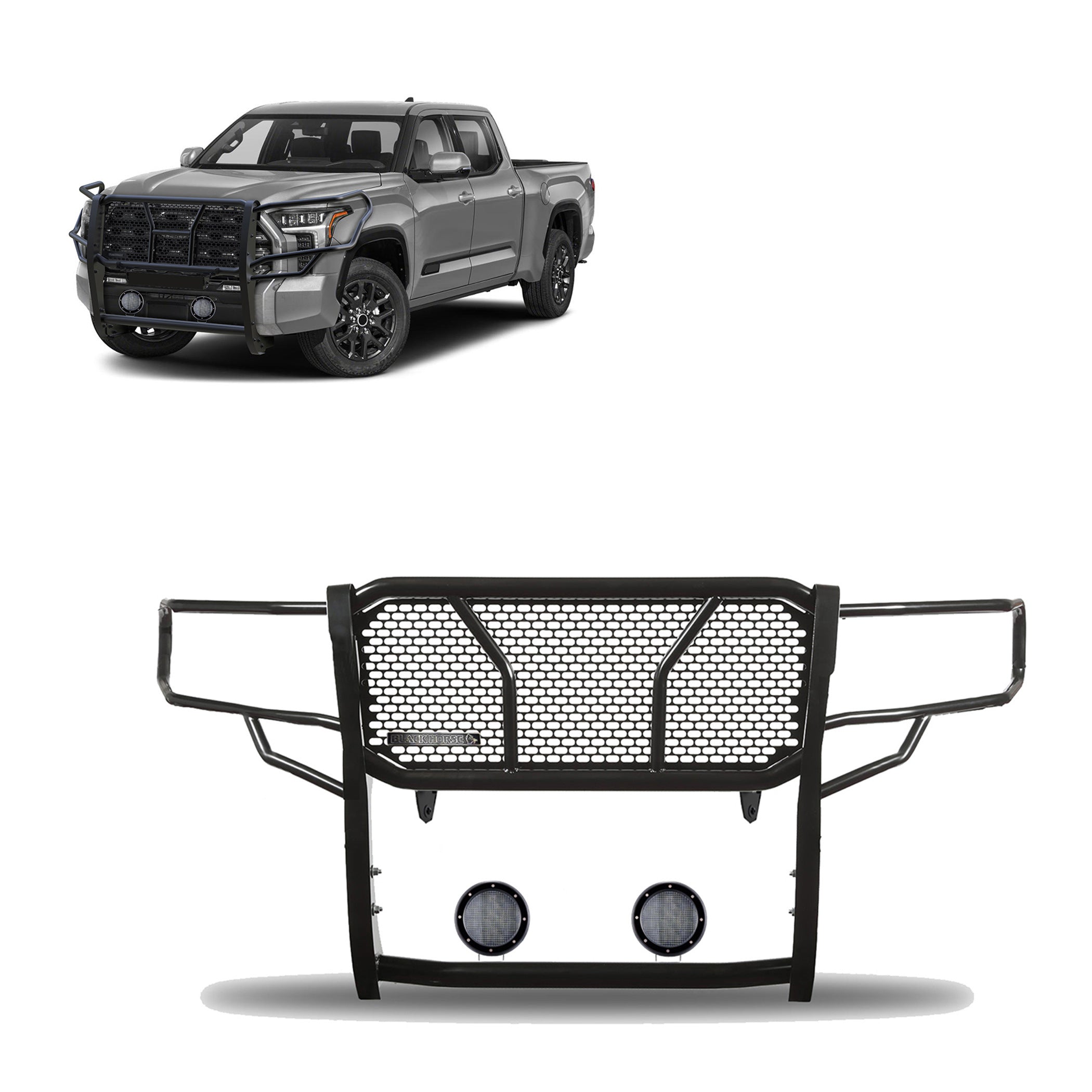 2022-2026 Toyota Tundra Rugged Heavy Duty Grille Guard Kit Modular | Black Horse Off Road - Image 1