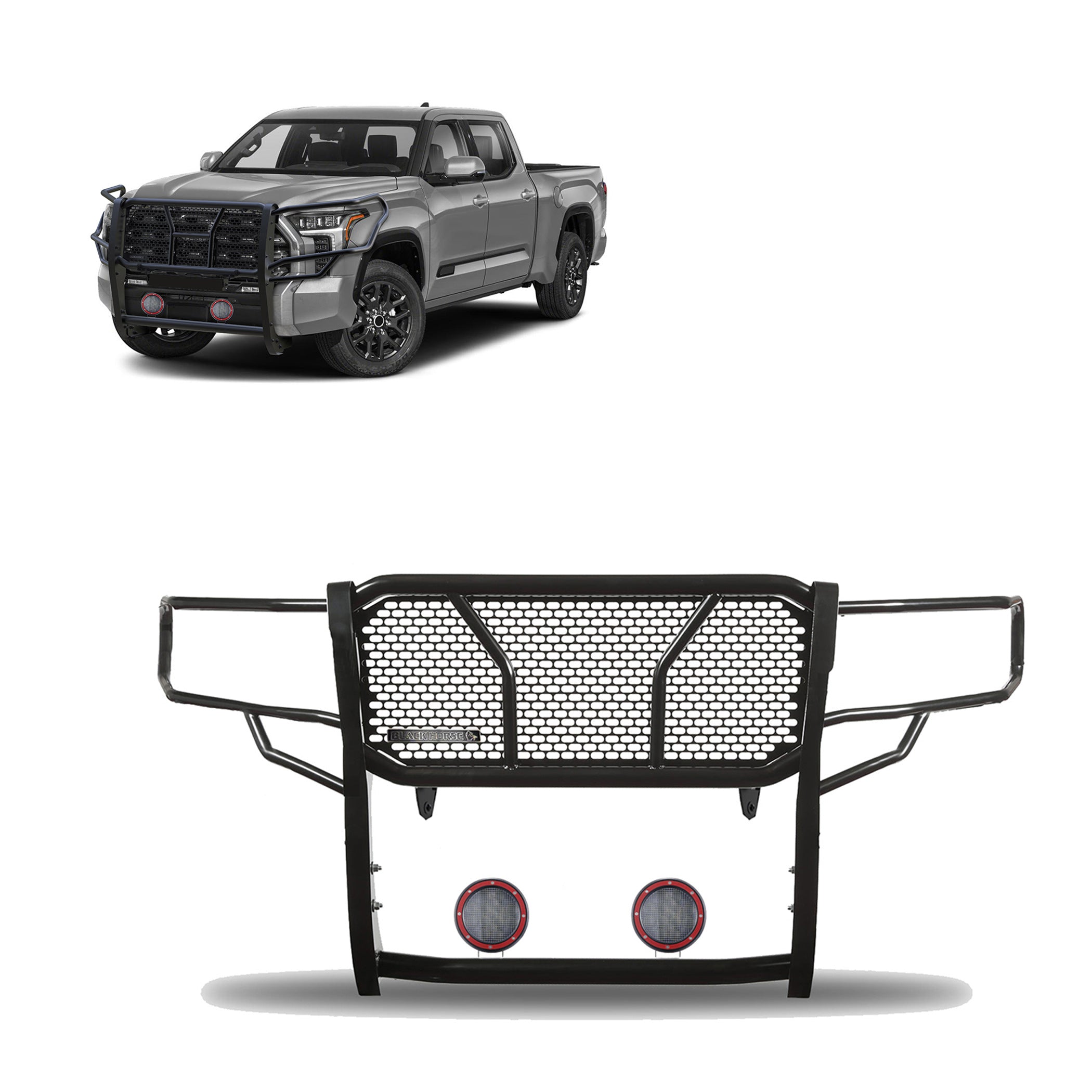 2022-2026 Toyota Tundra Rugged Heavy Duty Grille Guard Kit Modular | Black Horse Off Road - Image 1