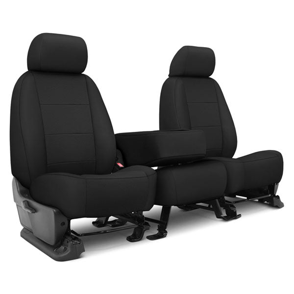 Custom Fit Truck Seat Covers for Ford, Chevy, Ram & Toyota – Retro Weave Faux Leather | Made in USA
