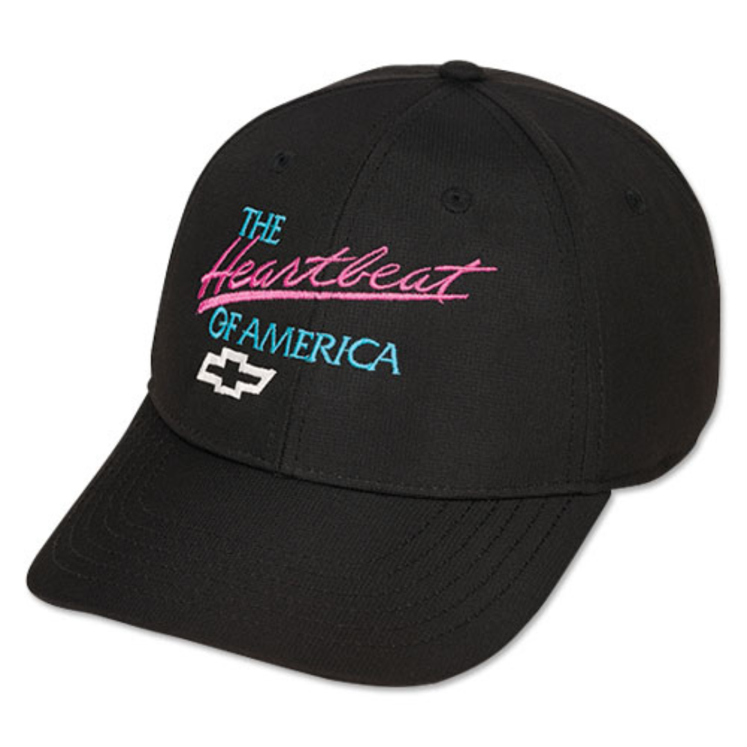 Retro Chevrolet Heartbeat of America T-Shirt & Hat Bundle