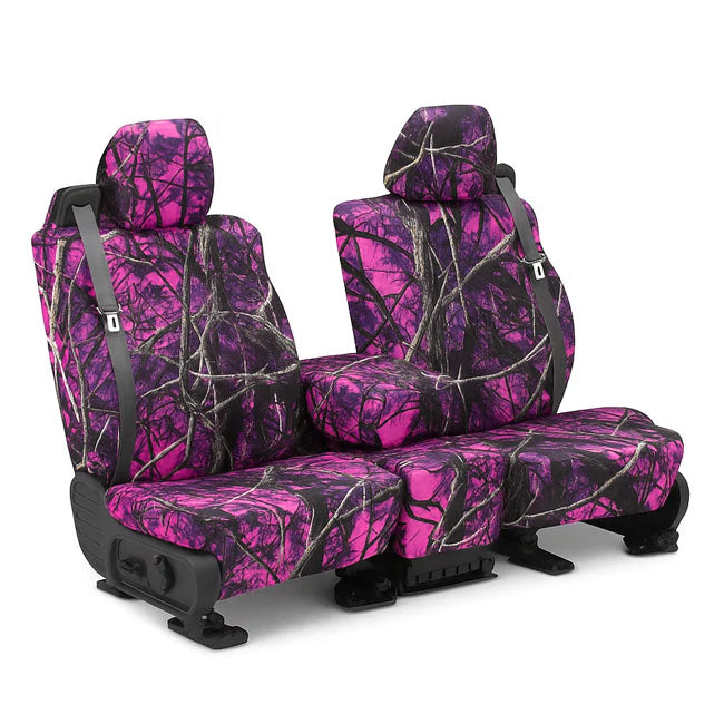 Custom Fit Truck Seat Covers for Ford, Chevy, Ram & Toyota – Sirphis Camouflage 500D Waterproof | Made in USA