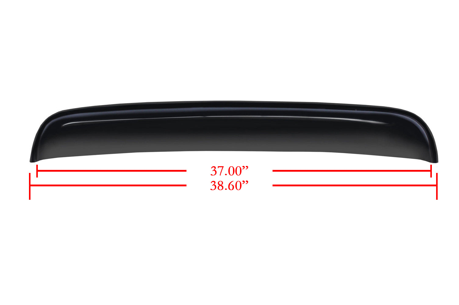 Universal Sunroof Deflector | Black Horse Off Road - Image 1
