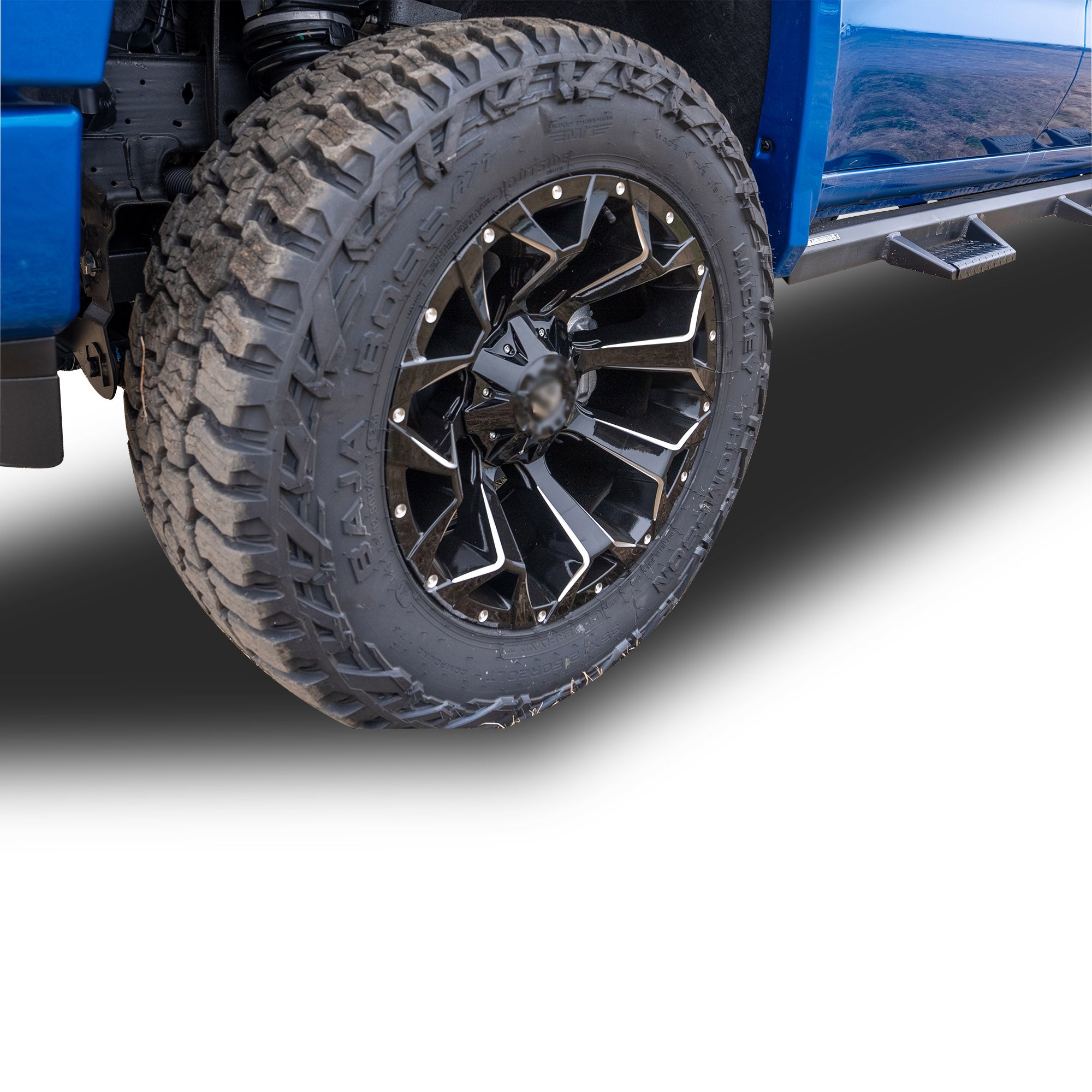 2019-2025 Sierra 1500 Superior Side Steps Wtw | Black Horse Off Road - Image 5