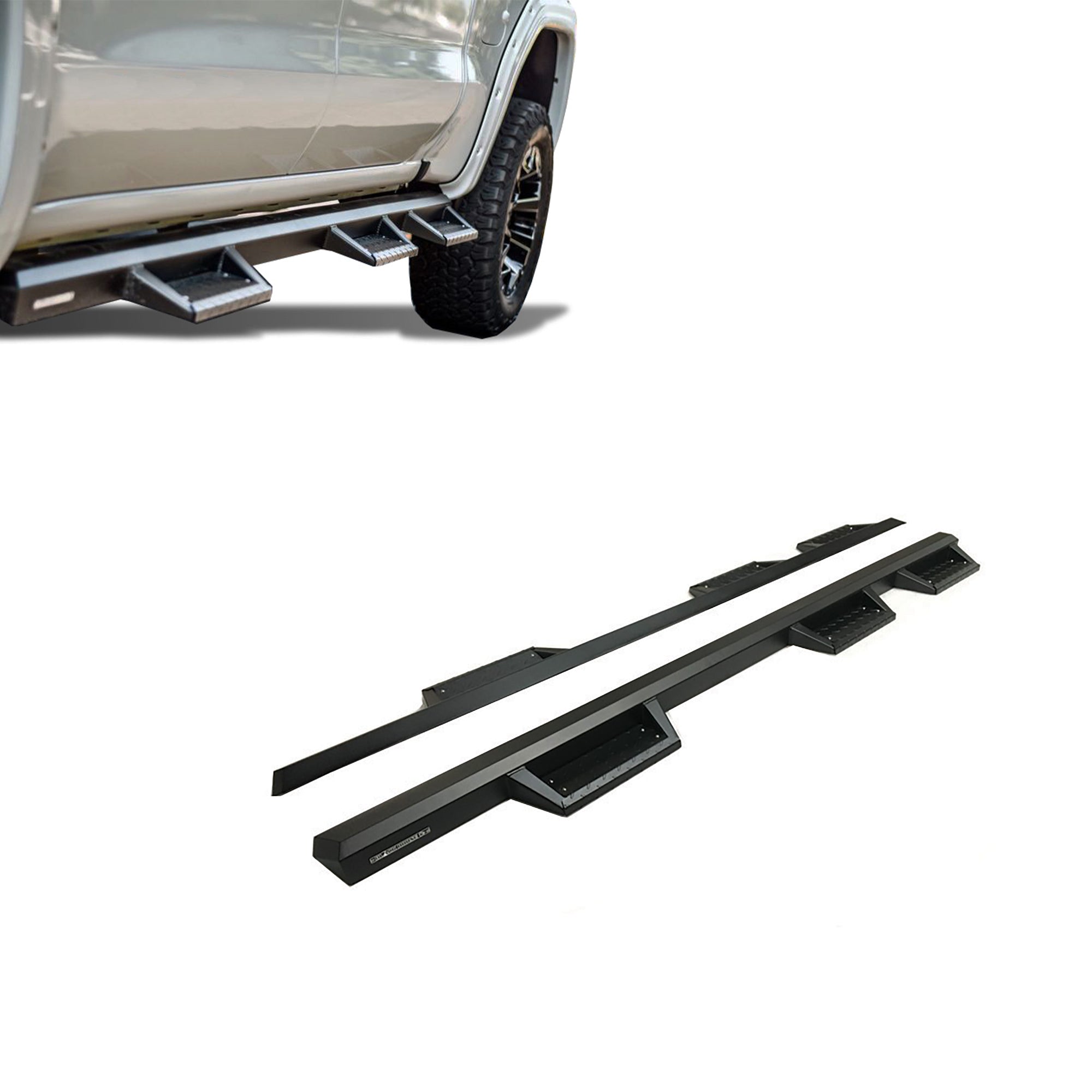 2019-2025 Dodge Ram 1500 Superior Side Steps Wtw | Black Horse Off Road - Image 1