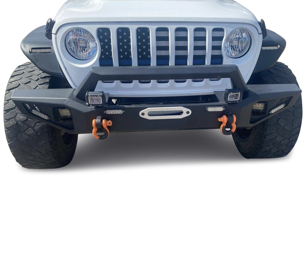 2018-2026 Jeep Gladiator Tubular Front Fender Flares | Black Horse Off Road - Image 3