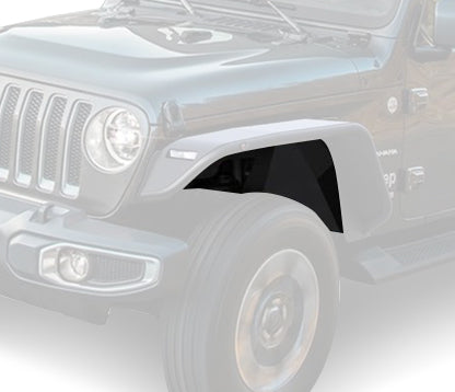 2018-2026 Jeep Gladiator Front Inner Fender Flares Liners | Black Horse Off Road - Image 3