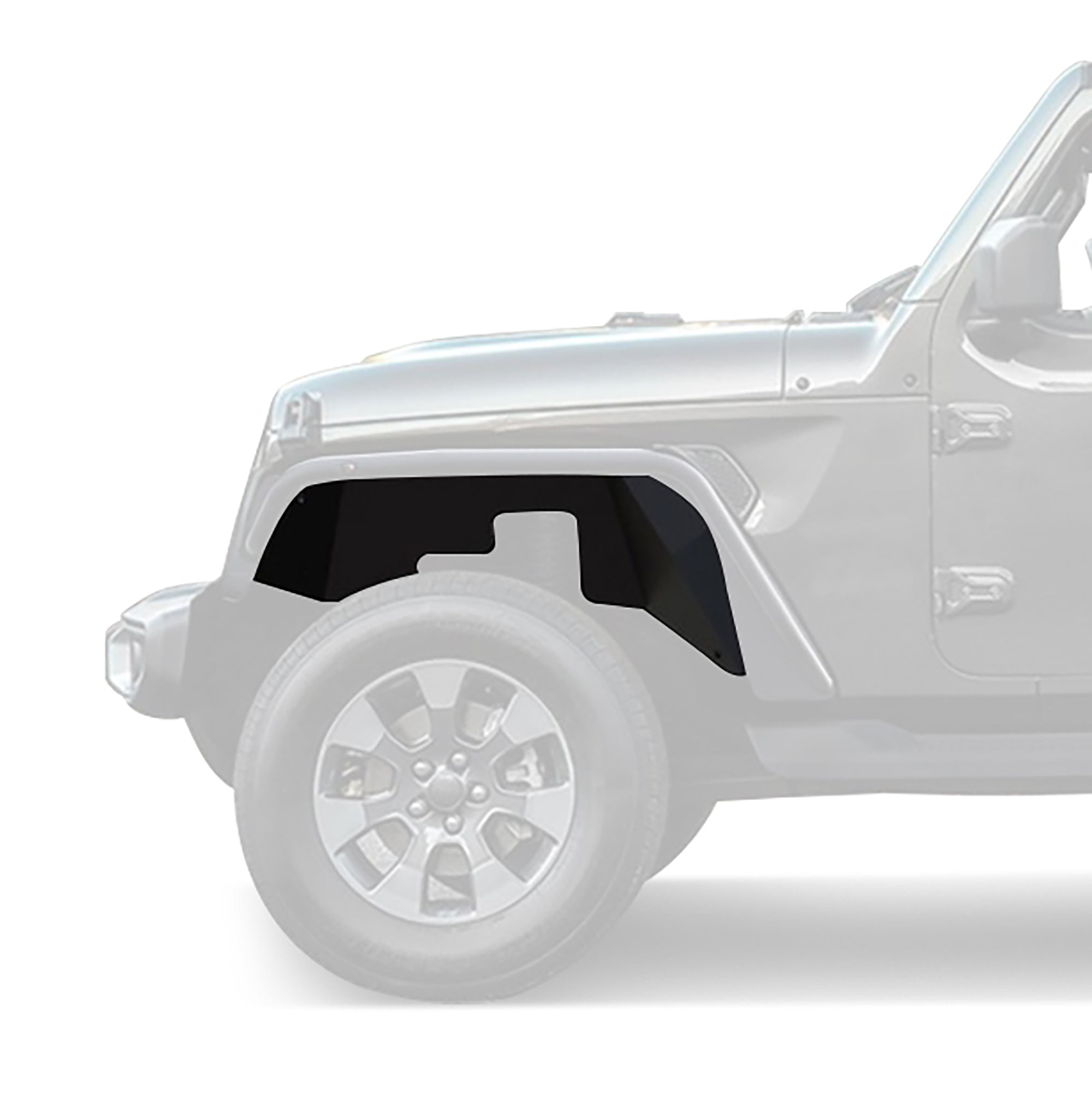 2018-2026 Jeep Gladiator Front Inner Fender Flares Liners | Black Horse Off Road - Image 4