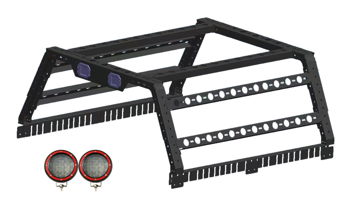 Traveler Overland Utility Bed Rack Kit | Black Horse Off Road - Image 2