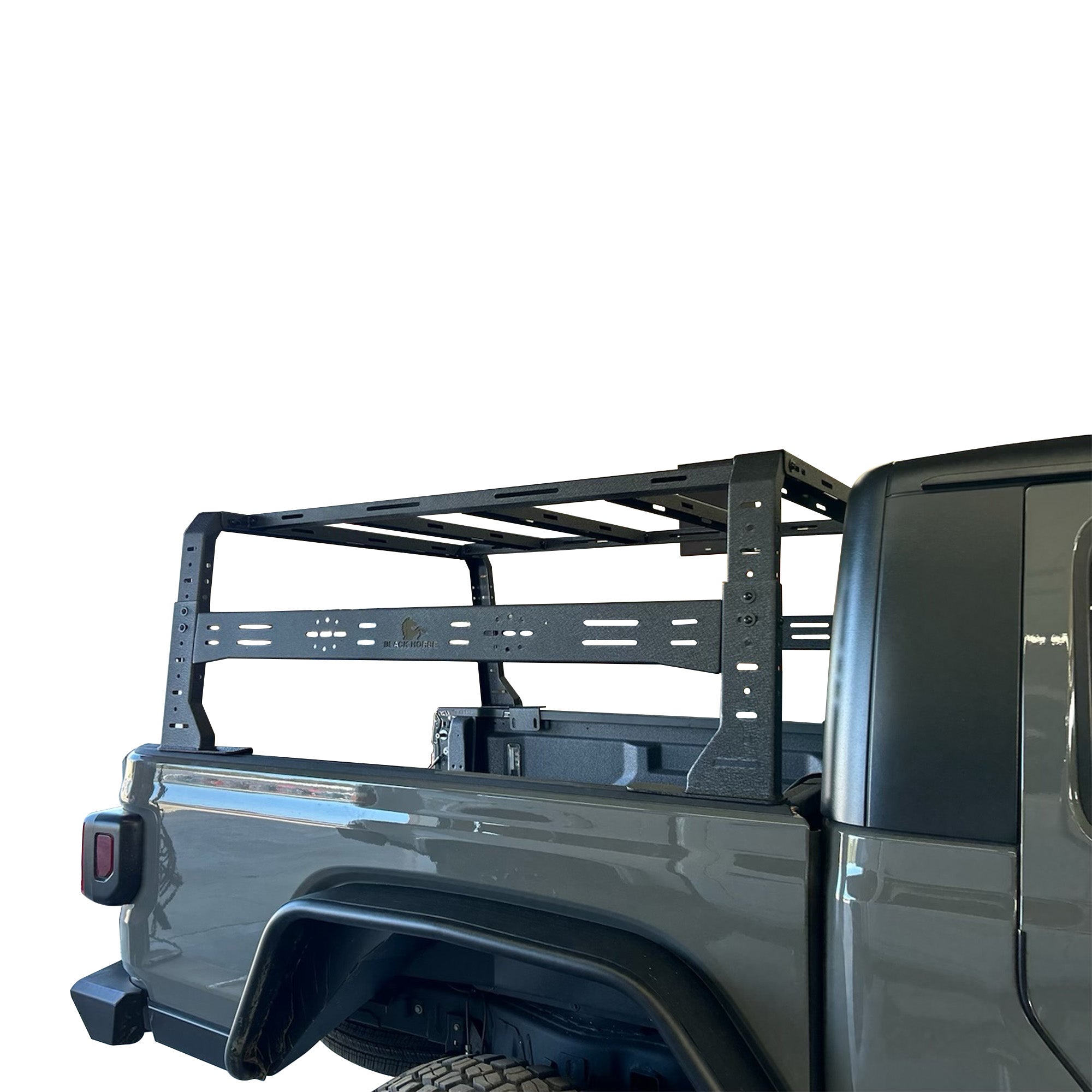 2020-2026 Jeep Gladiator Traveler Overland Utility Bed Rack | Black Horse Off Road - Image 4