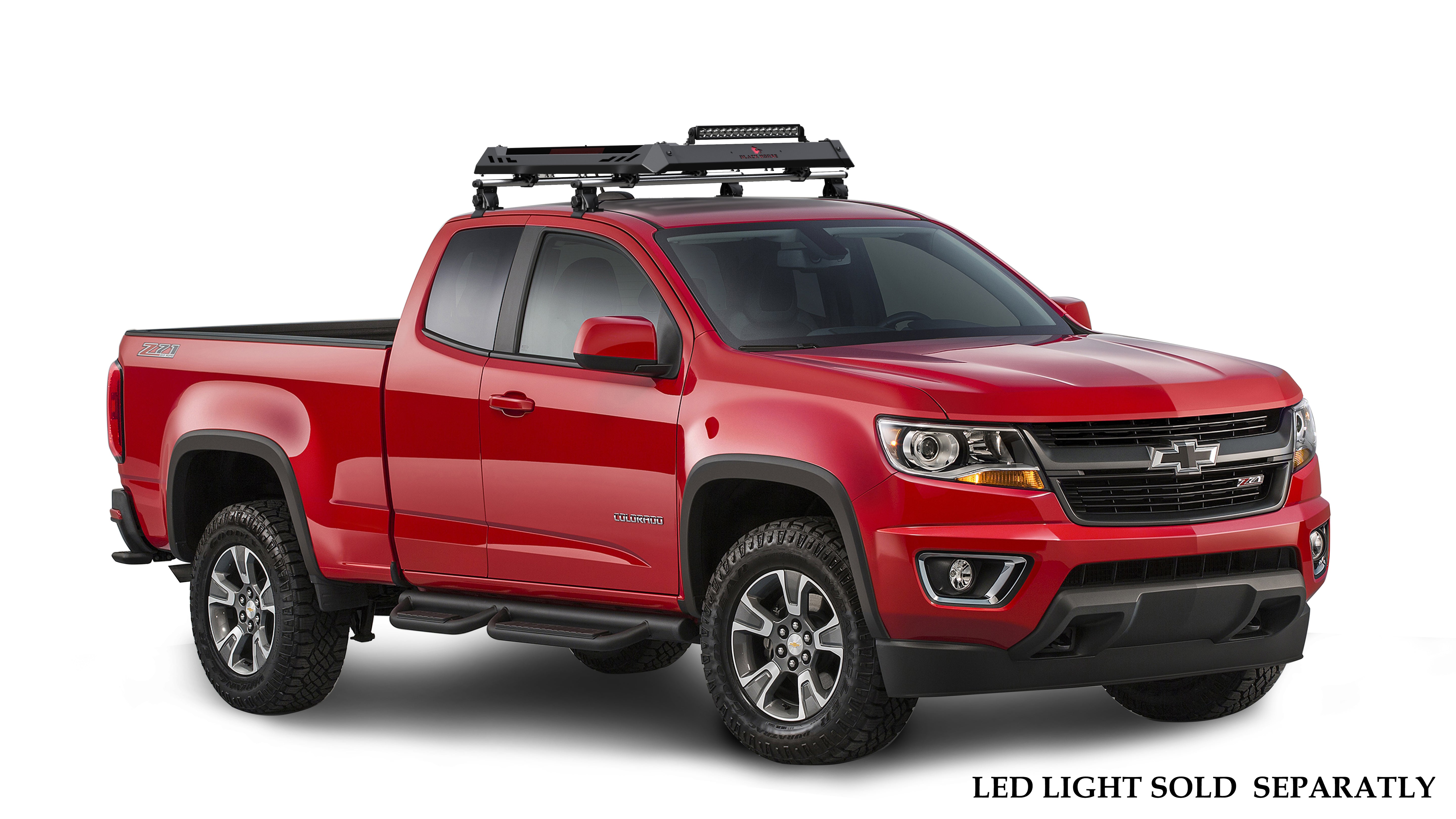 2016-2023 Chevrolet Colorado / Ford Ranger / Nissan Frontier Traveler Roof Rack | Black Horse Off Road - Image 9