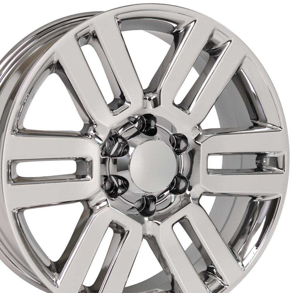 OE Wheels TY10 20x7 Chrome replica wheel