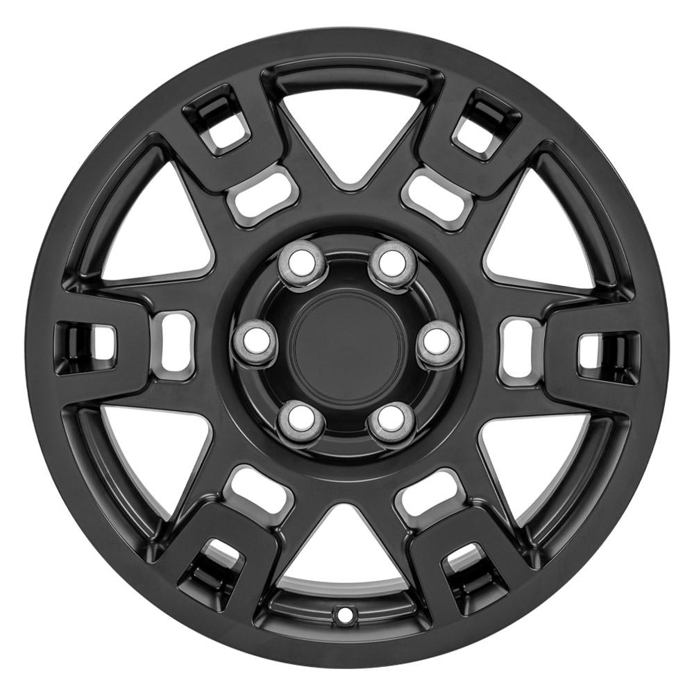 OE Wheels TY16B 17x7 Matte Black replica wheel