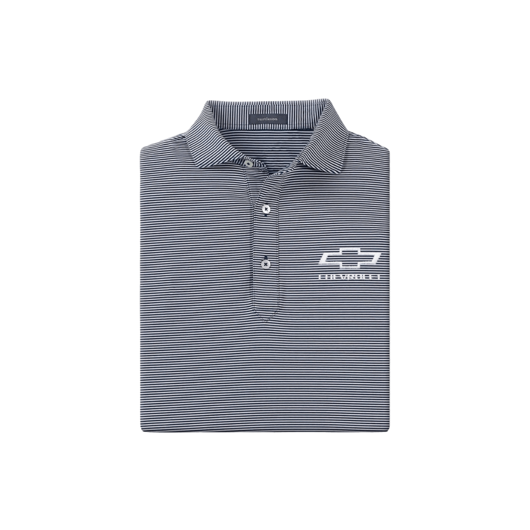 Turtleson Carter Stripe Polo – Open BT Chevrolet Edition
