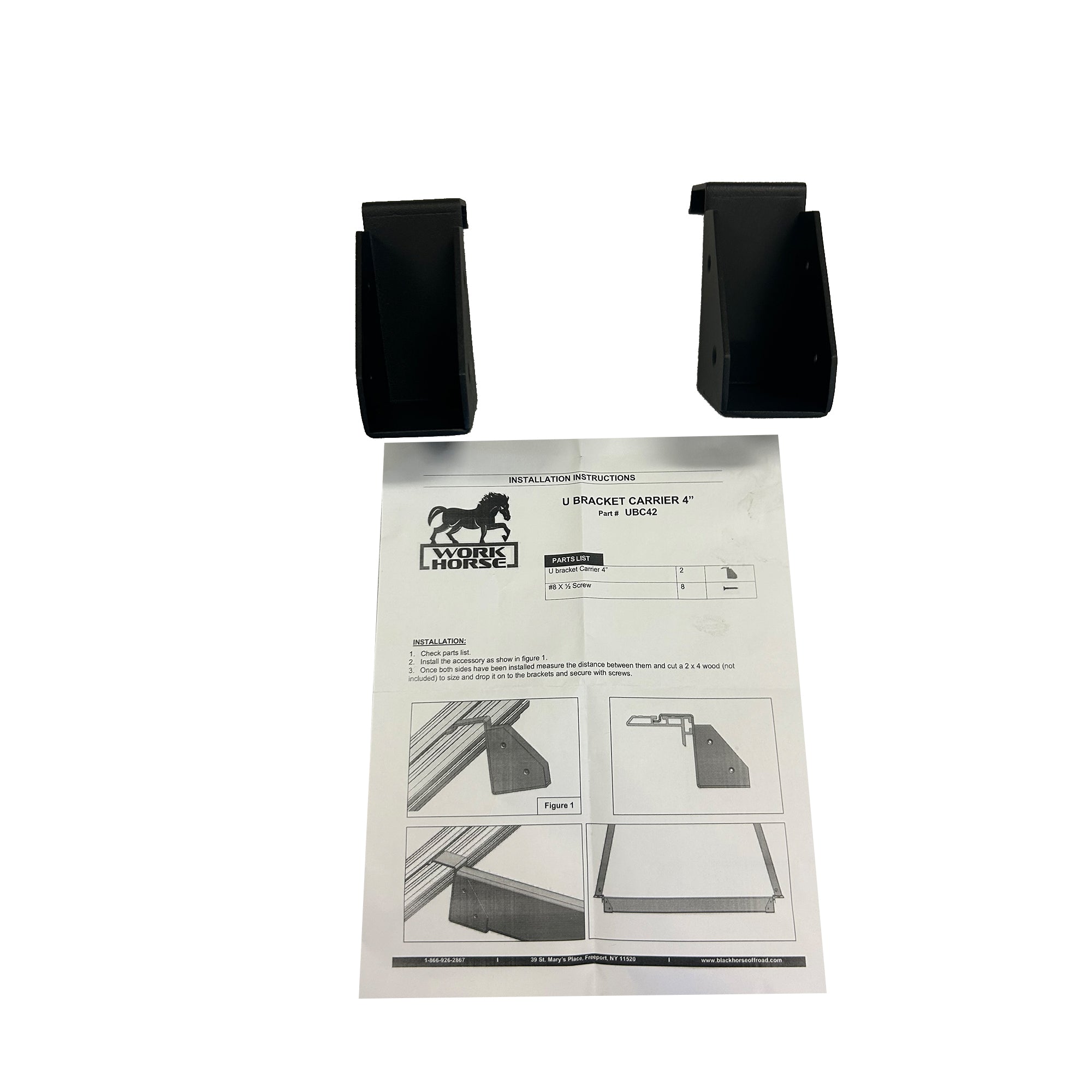 All Pickups Base K2 Bracket Carrier | Black Horse Off Road - Image 6