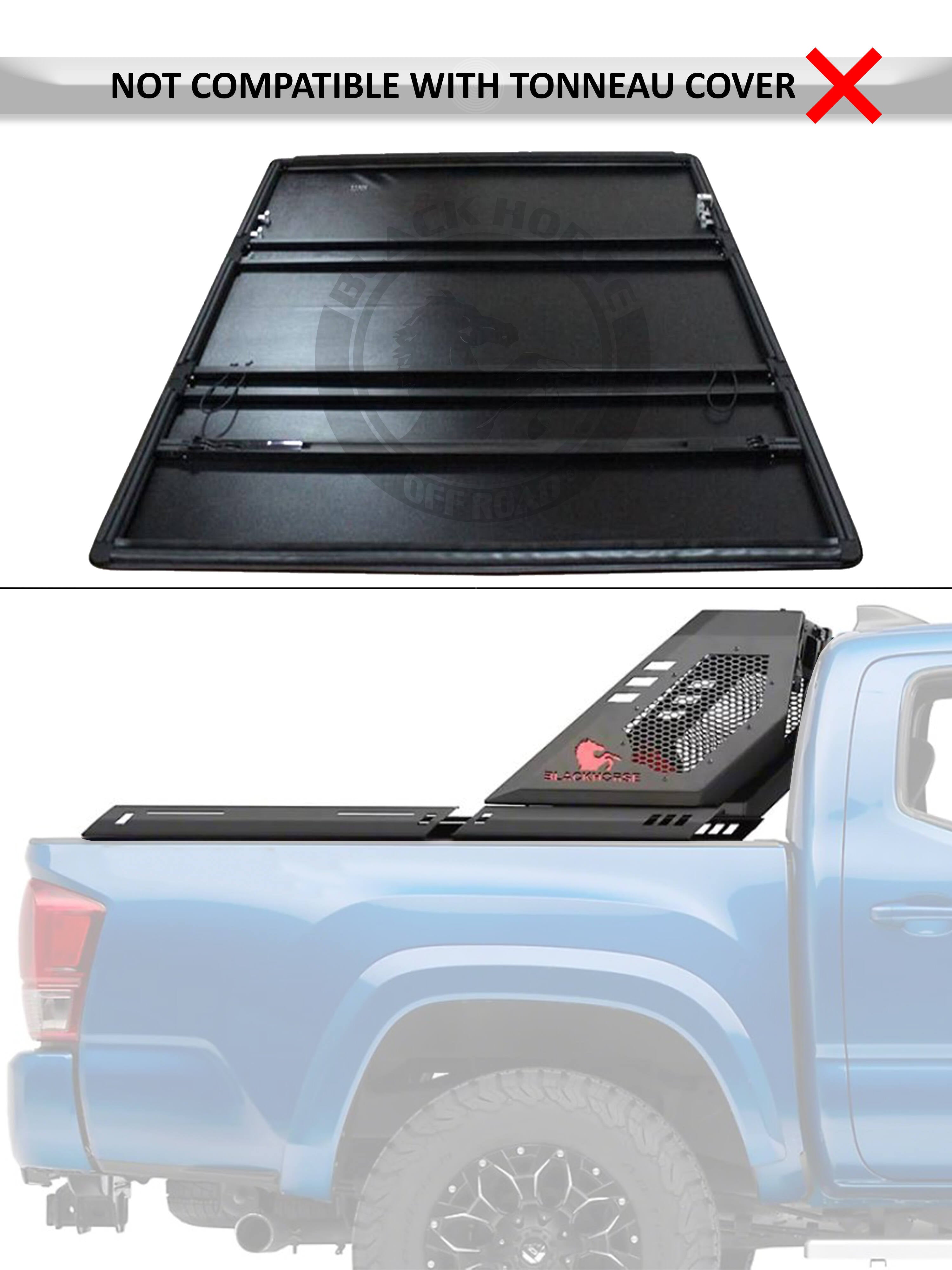 2005-2026 Toyota Tacoma Vigor Roll Bar Modular 2nd Box contains VI06 : 51lb, 34x12x7 | Black Horse Off Road - Image 5