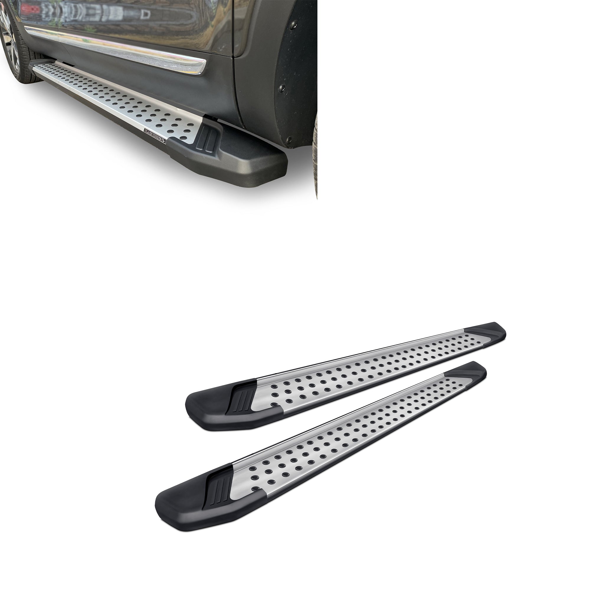 2020-2025 Jeep Gladiator Vortex Running Boards | Black Horse Off Road - Image 1
