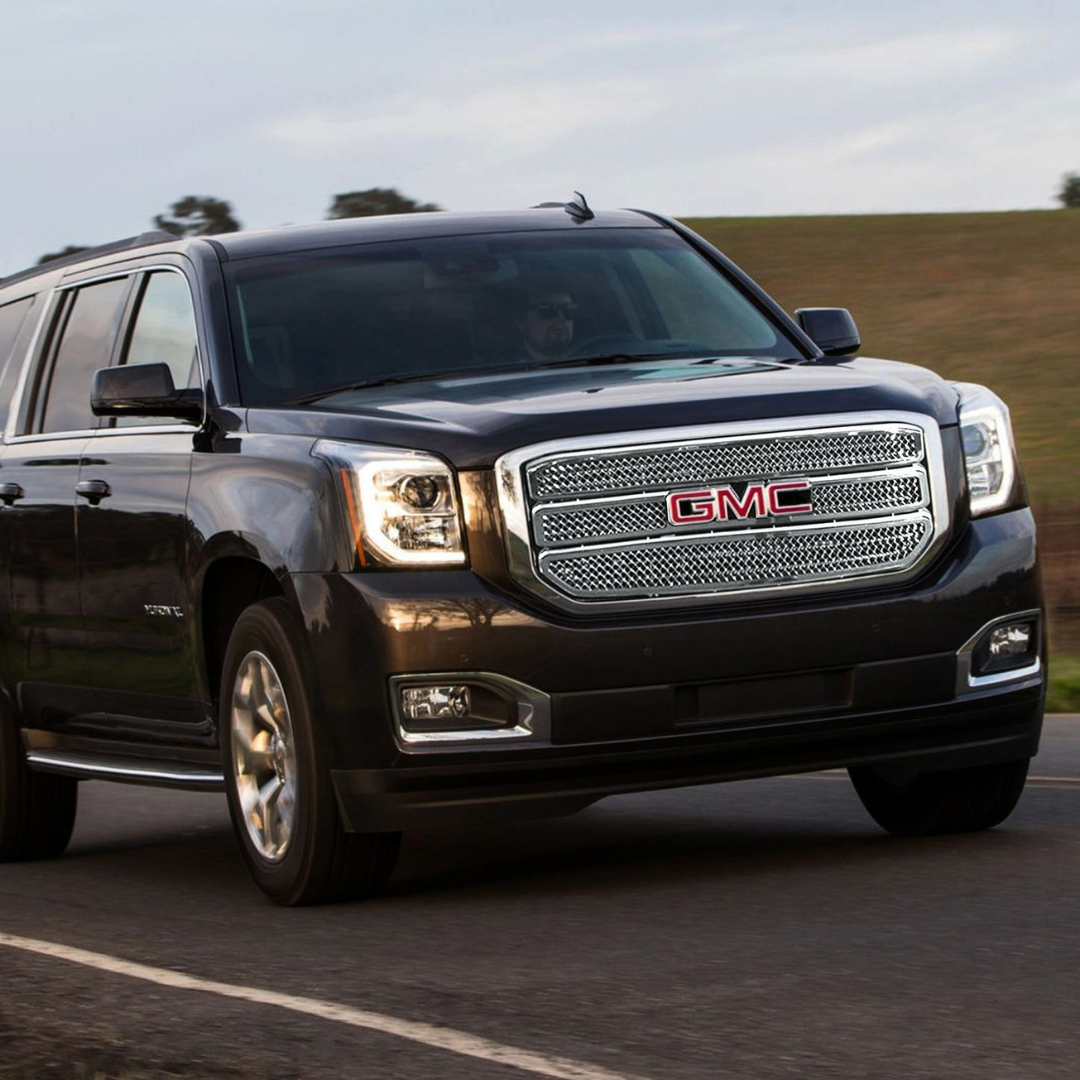 2015-2020 GMC Yukon SLE/SLT 3 PCS Chrome Tape-on Patented Grille Overlay