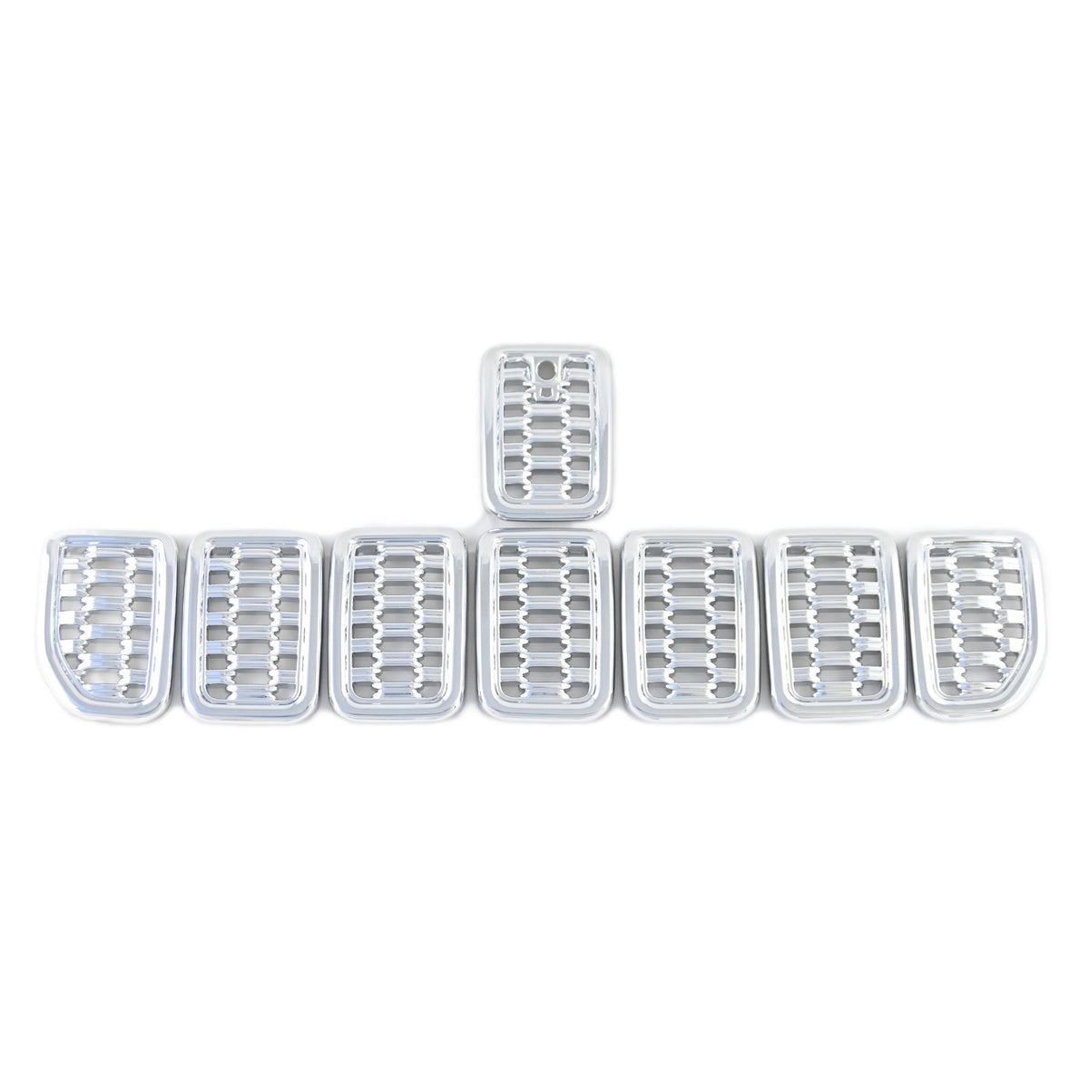 Trim Illusion ABS534 chrome grille overlay for 2021-2025 Jeep Grand Cherokee L and Grand Cherokee - image 13