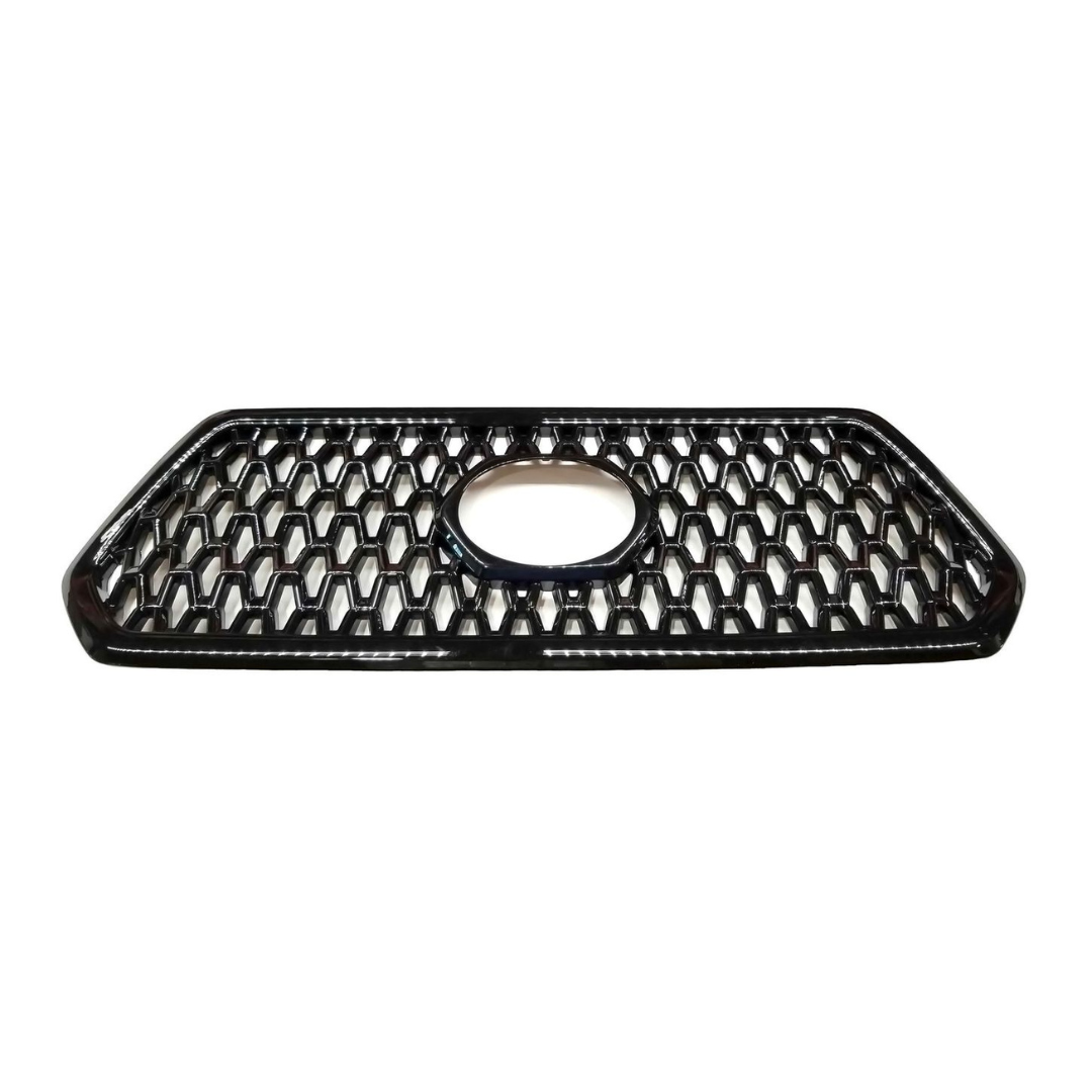 2018-2019 Toyota Tacoma TRD Sport/Off-Road 1 PC Gloss Black Tape-on Patented Grille Overlay