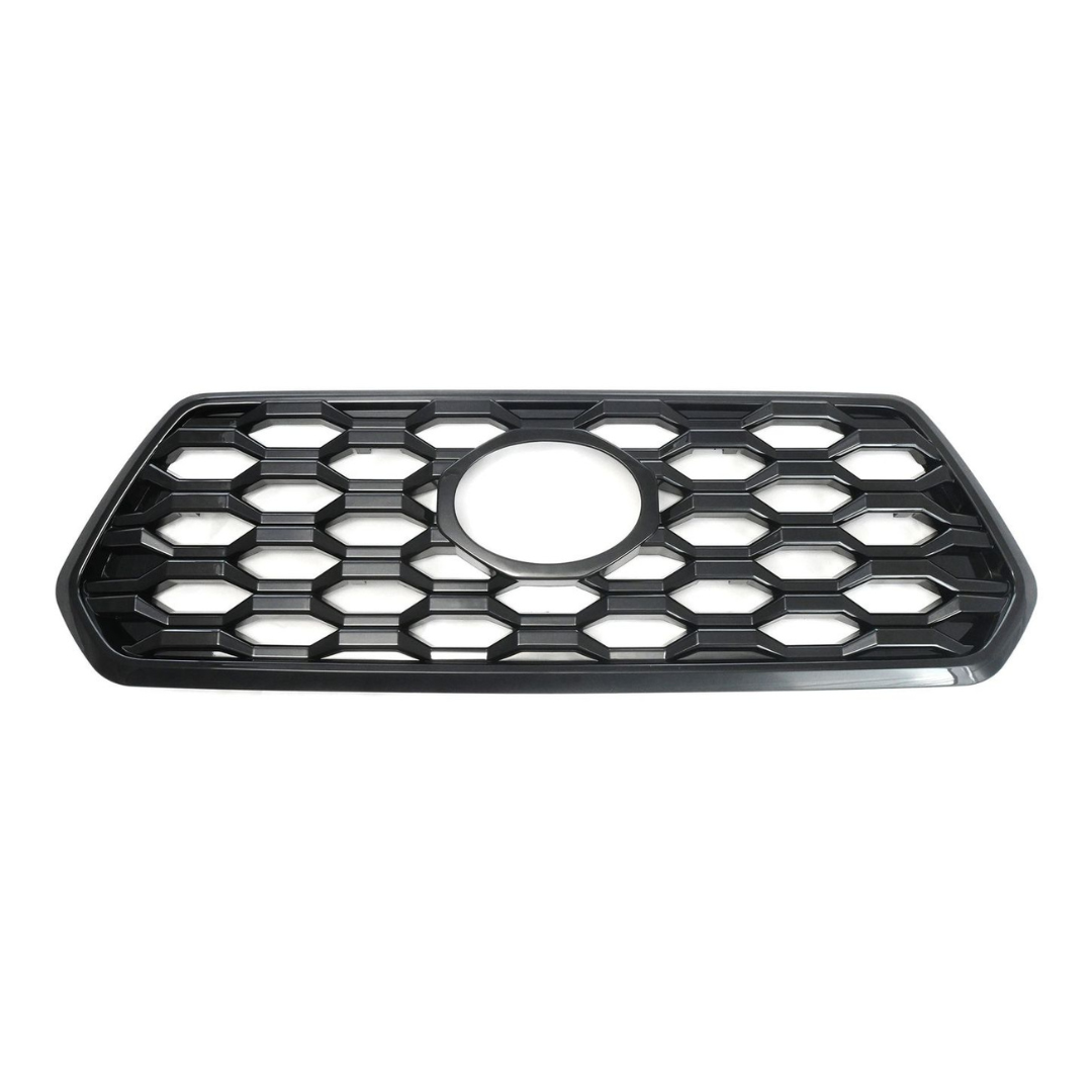 2020-2023 Toyota Tacoma TRD Sport/Off-Road Does not fit grille with Camera 1 PC Gloss Black Snap-on W/Tape Patented Grille Overlay