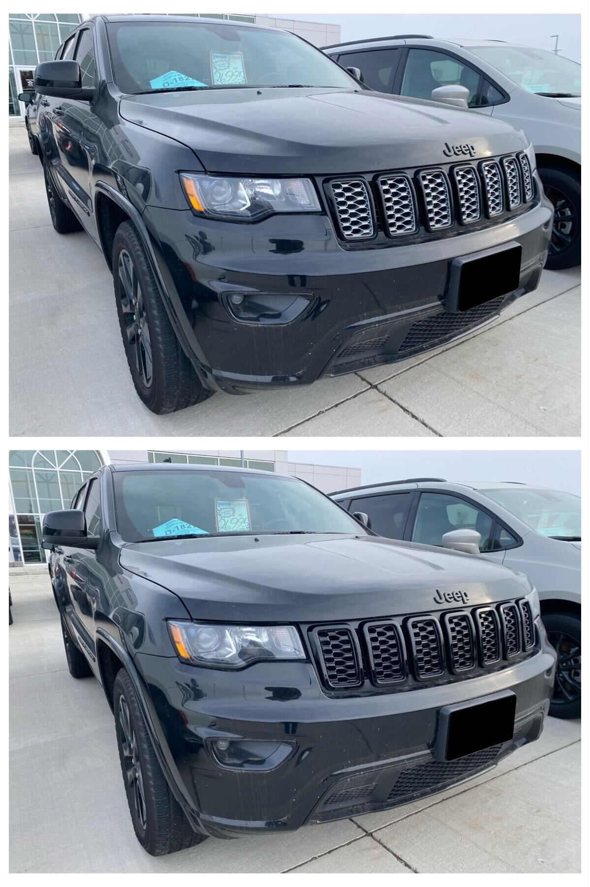 Trim Illusion ABS6527BLK gloss black grille overlay for 2017-2022 Jeep Grand Cherokee and Grand Cherokee WK - image 7