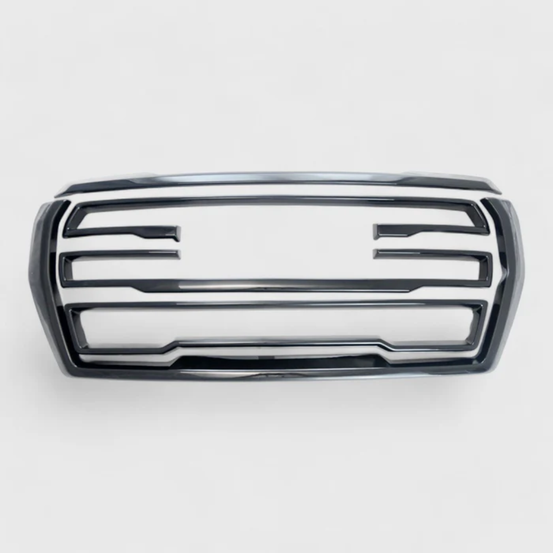 2021-2023 GMC Yukon Chrome Delete Black Grille Overlay