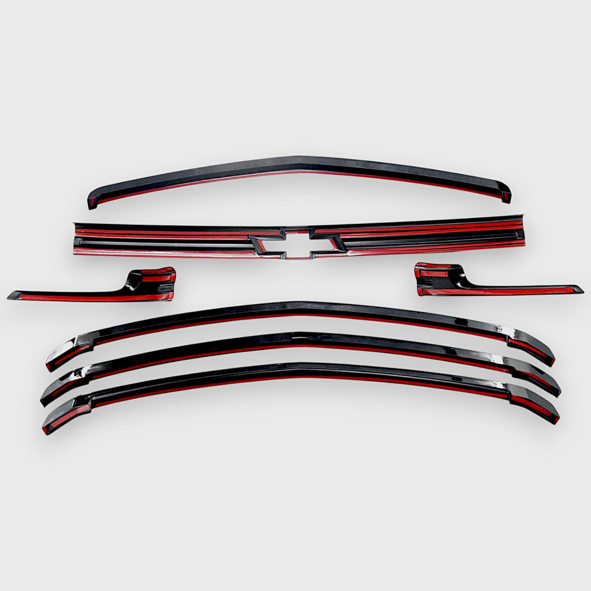 Trim Illusion ABS6845BLK gloss black grille overlay for 2021-2024 Chevrolet Suburban and Tahoe - image 4