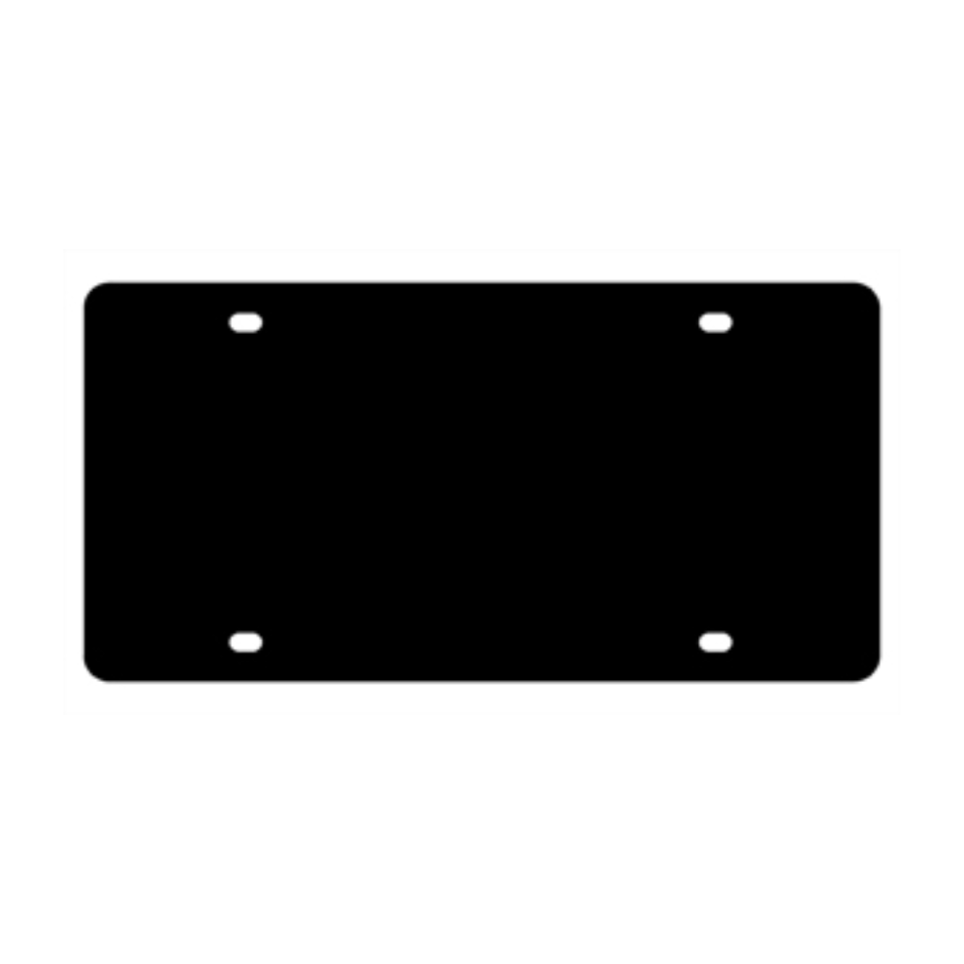 Acrylic License Plate Blank