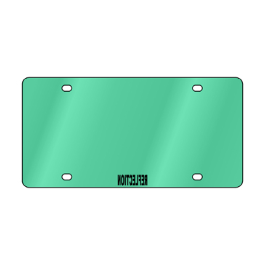Acrylic License Plate Blank
