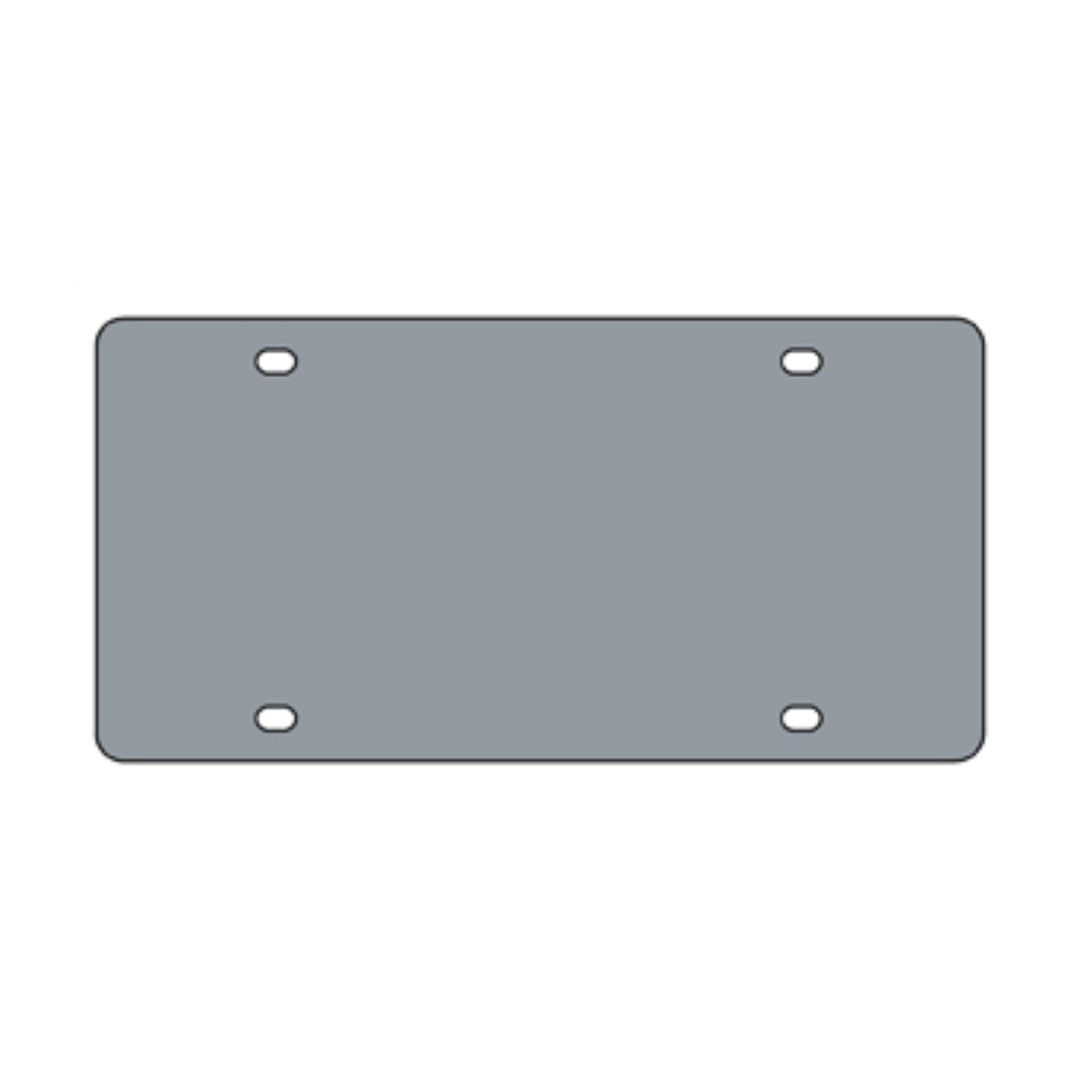 Acrylic License Plate Blank