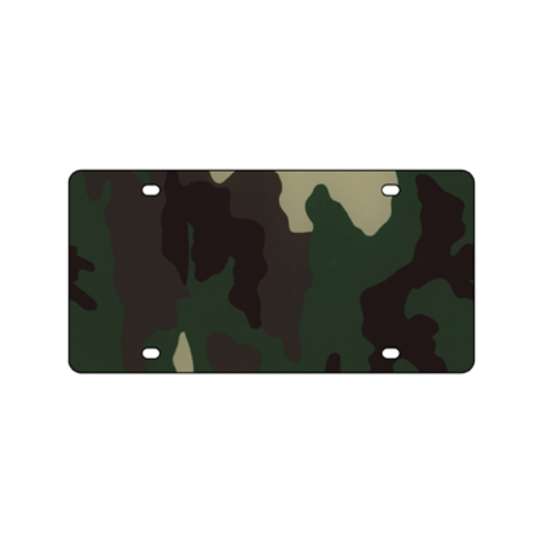 Acrylic License Plate Blank