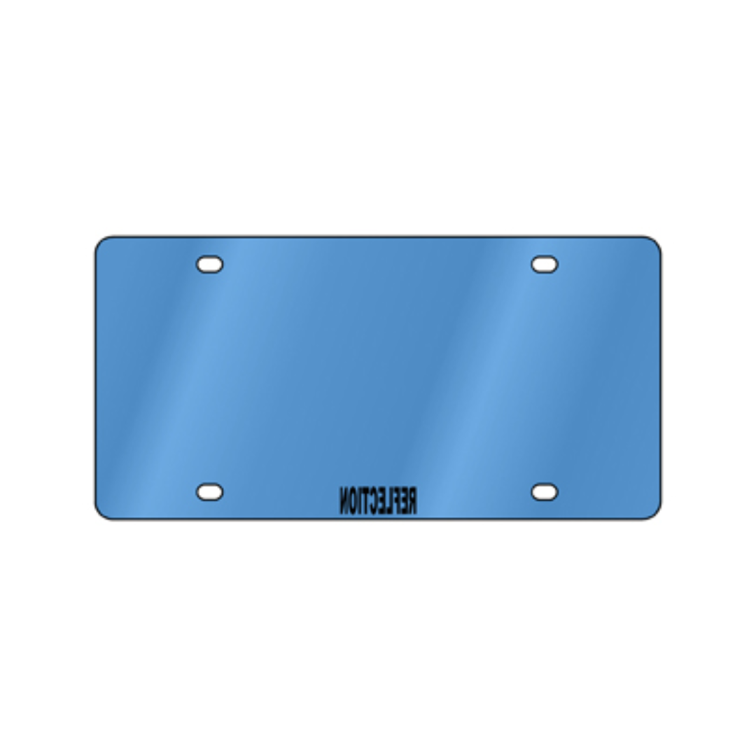 Acrylic License Plate Blank