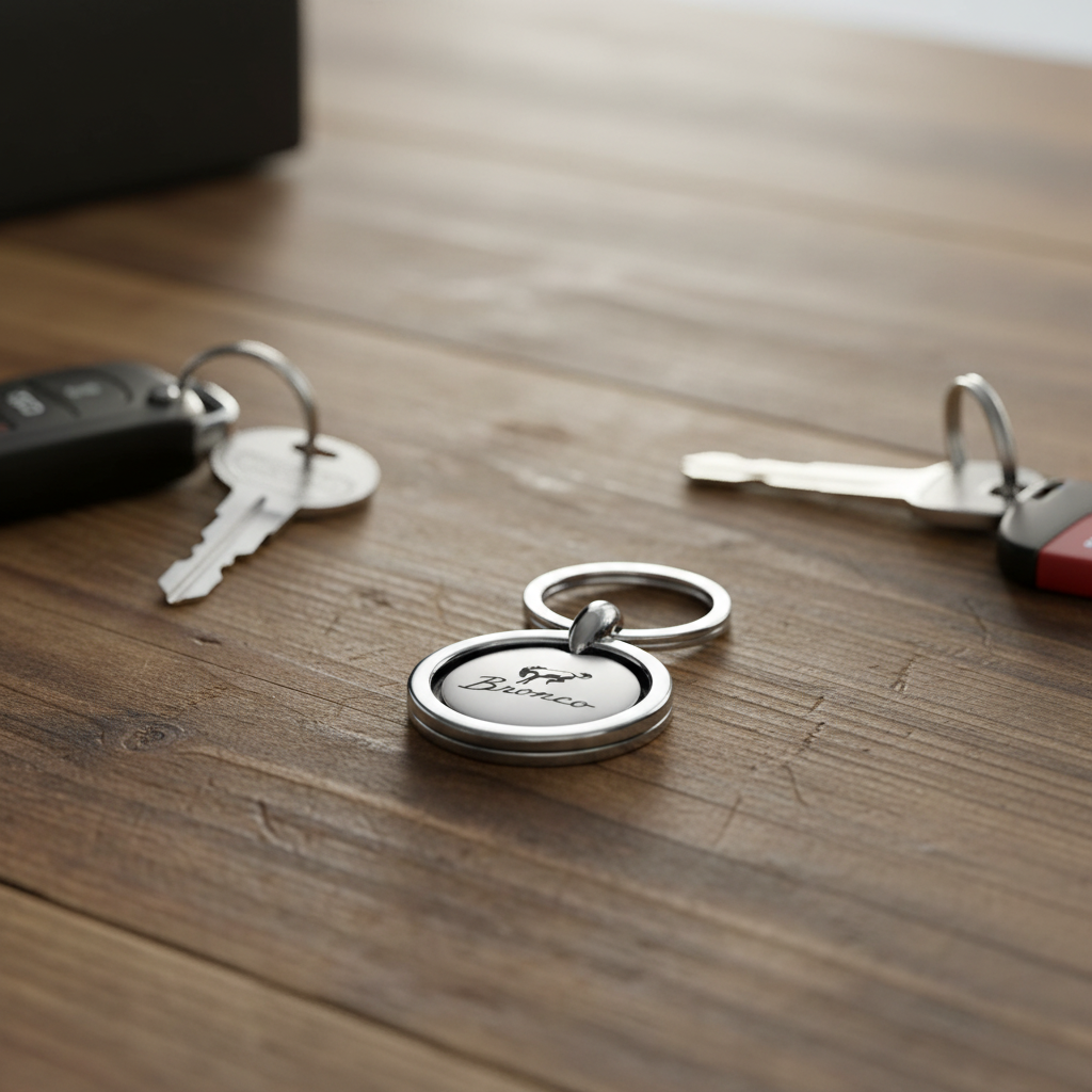 bronco-revolver-key-fob-silver-45287-classic-auto-store-online