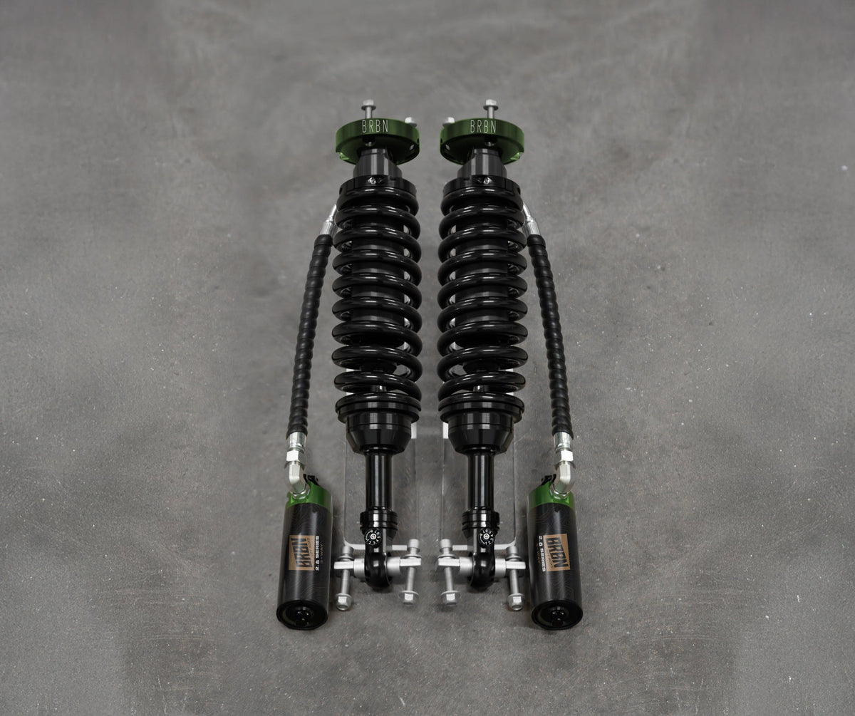 BRBN 2021-2026 Ford F-150 2.5 Series 3-Way Adjustable Front Coilover Kit