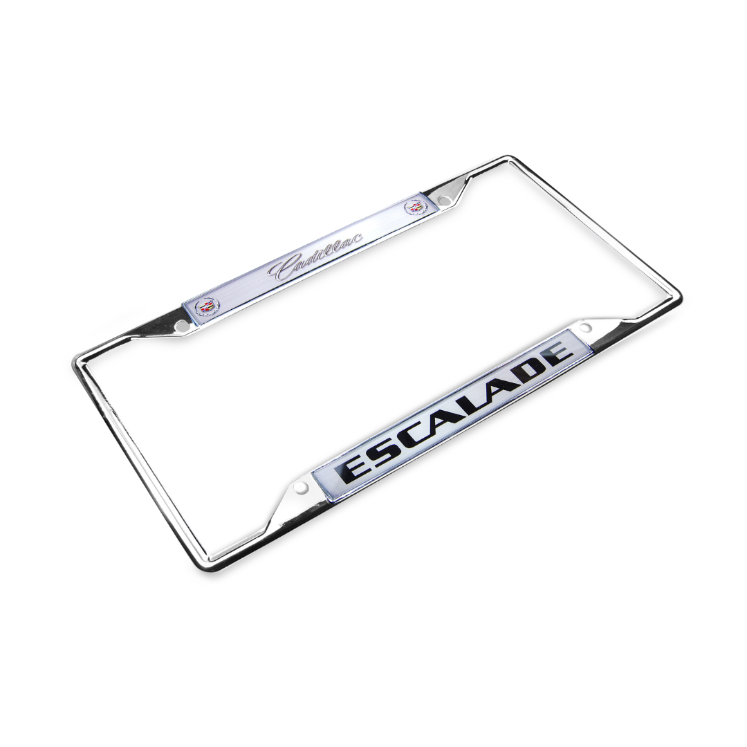 Cadillac Escalade Chrome License Plate Frame