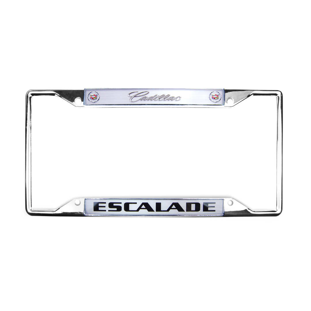 Cadillac Escalade Chrome License Plate Frame