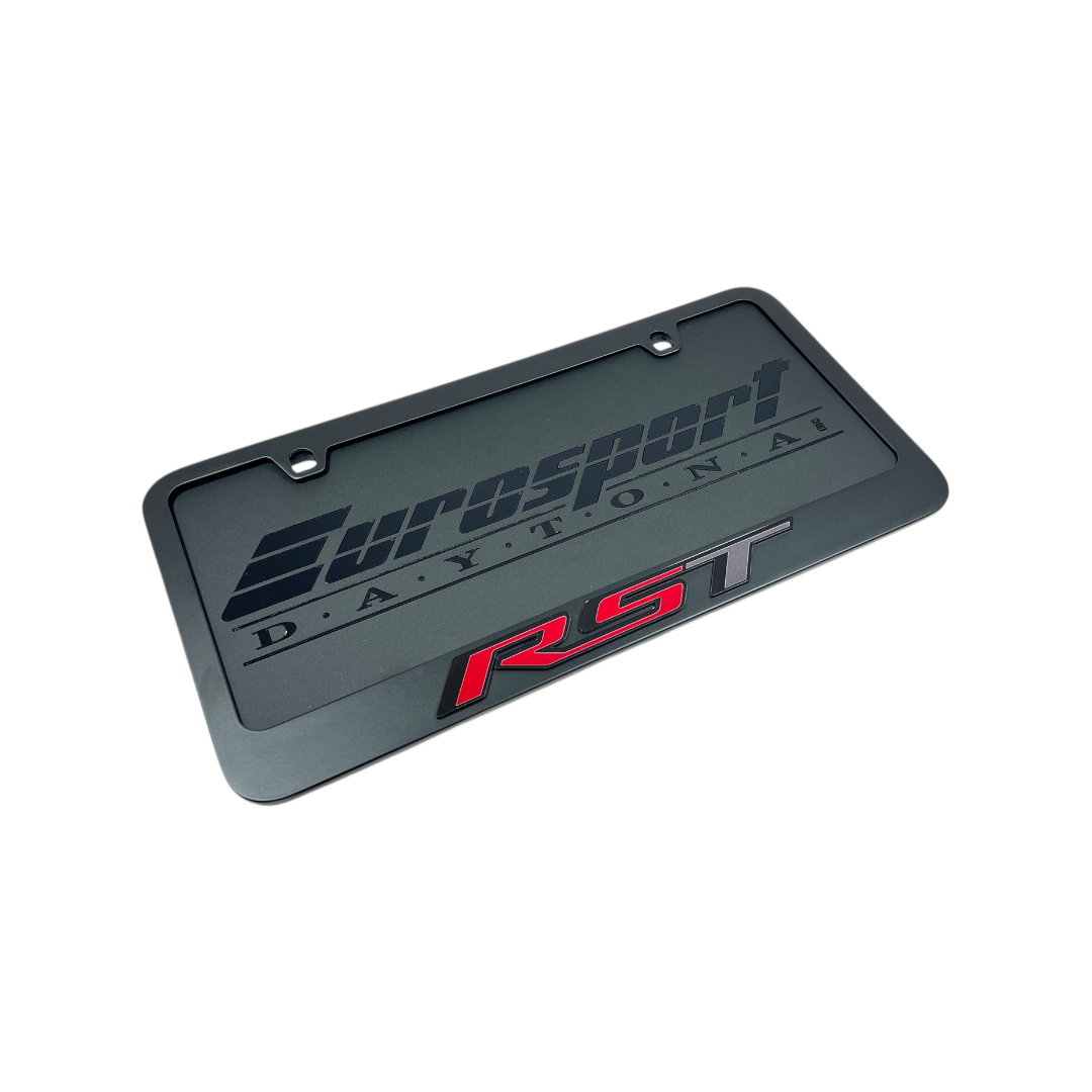 Chevrolet RST Black License Plate Frame