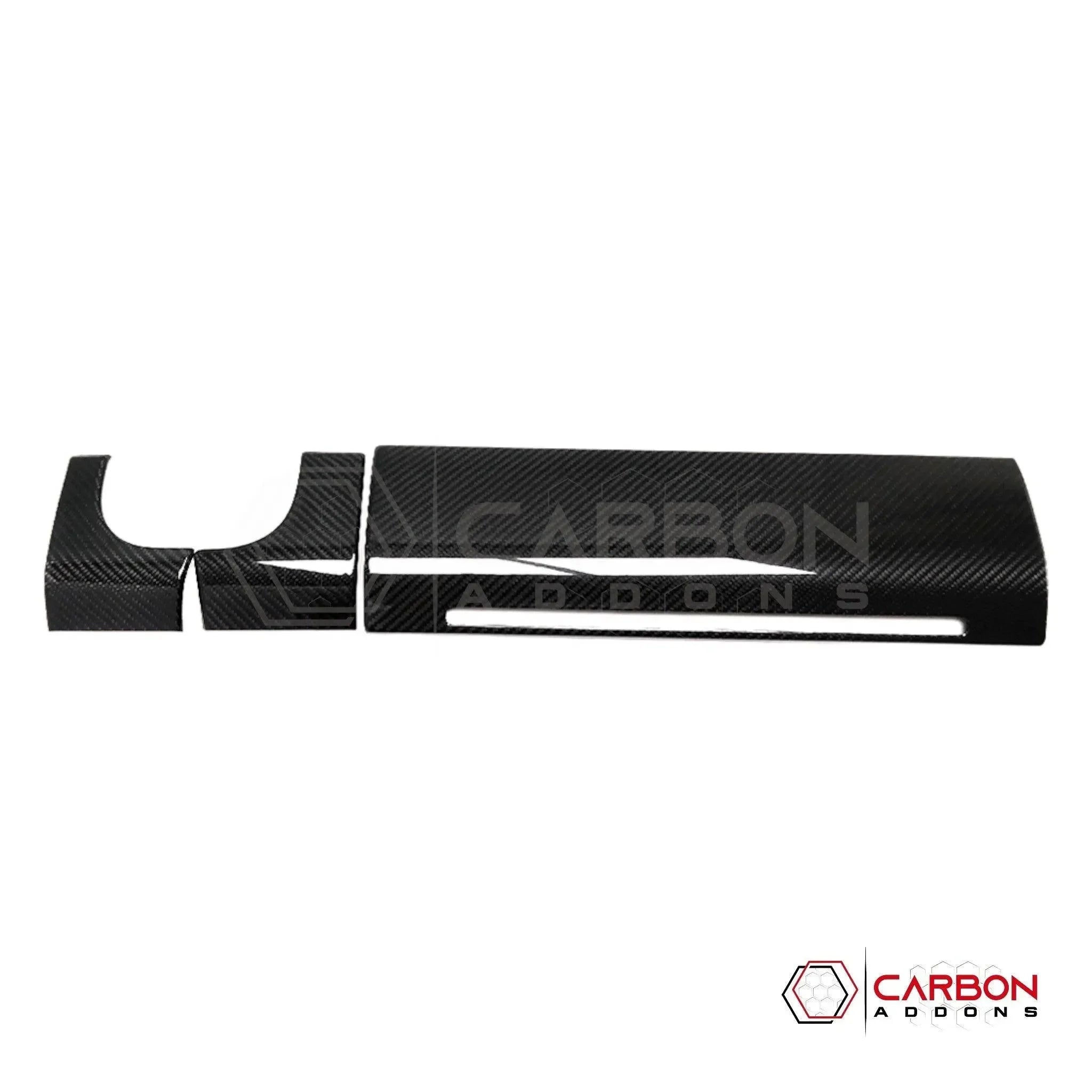 Real Carbon Fiber Dashboard & Glove Box Covers for 2021+ Ford F-150