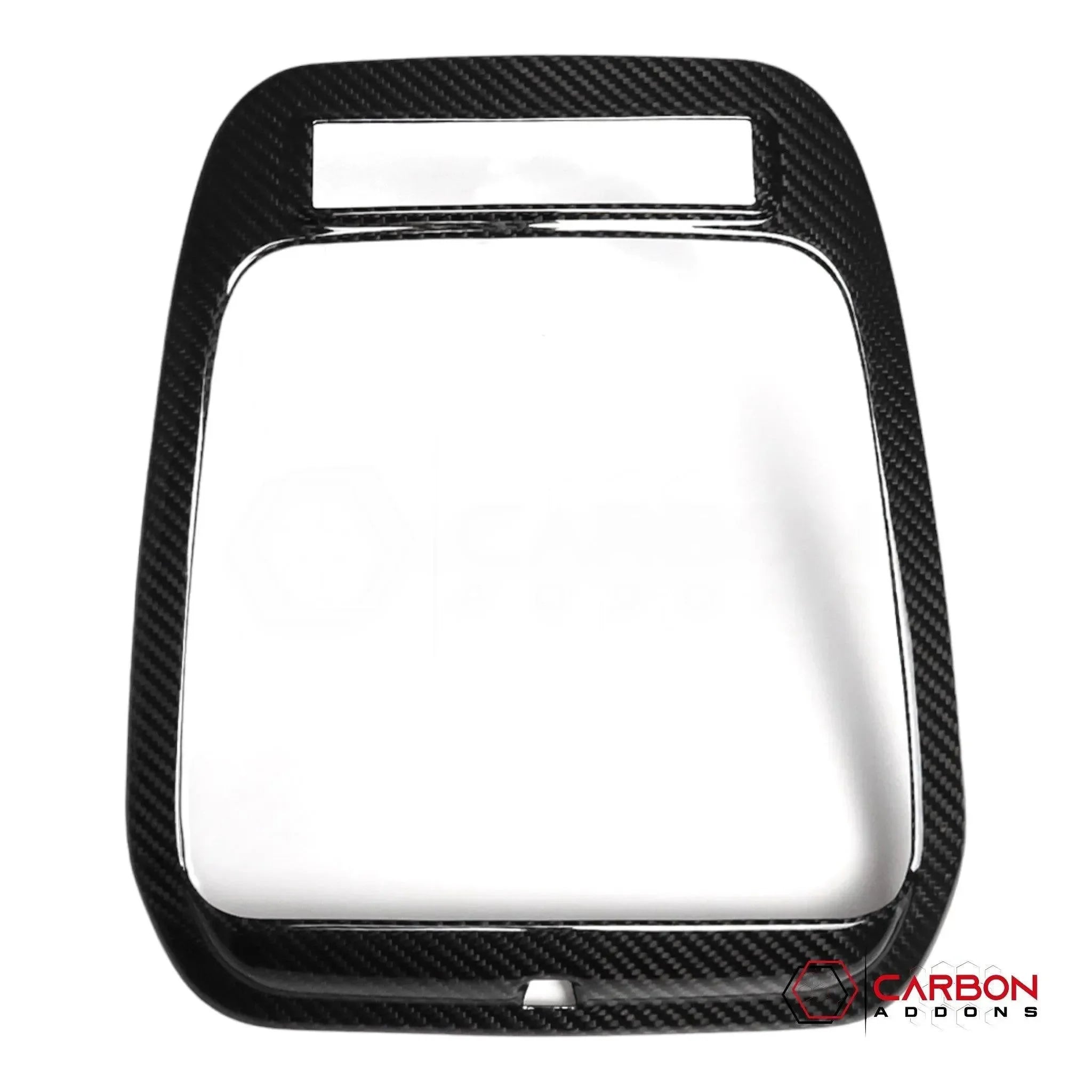 Real Carbon Fiber Overhead Light Trim Cover for 2021+ Ford F-150