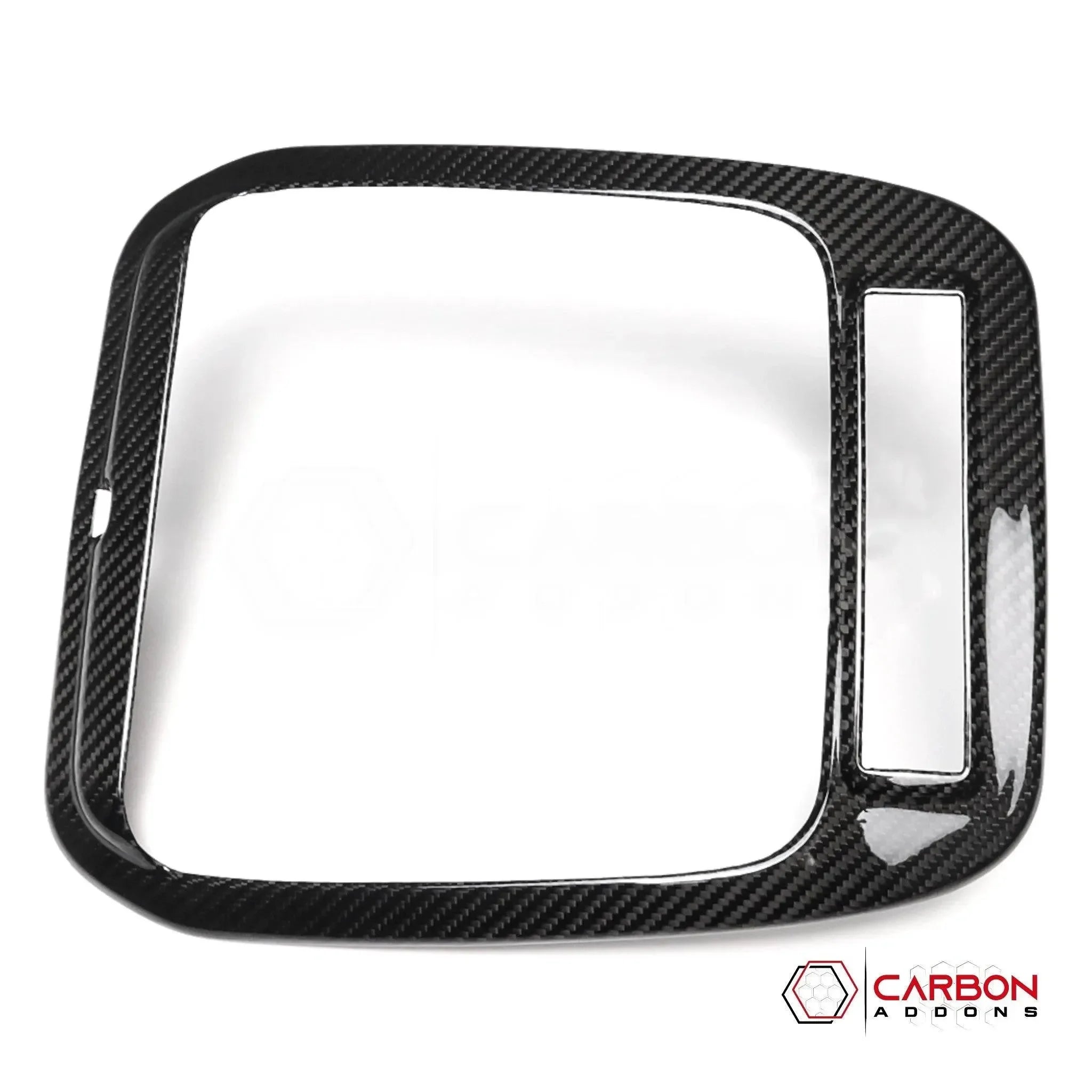Real Carbon Fiber Overhead Light Trim Cover for 2021+ Ford F-150