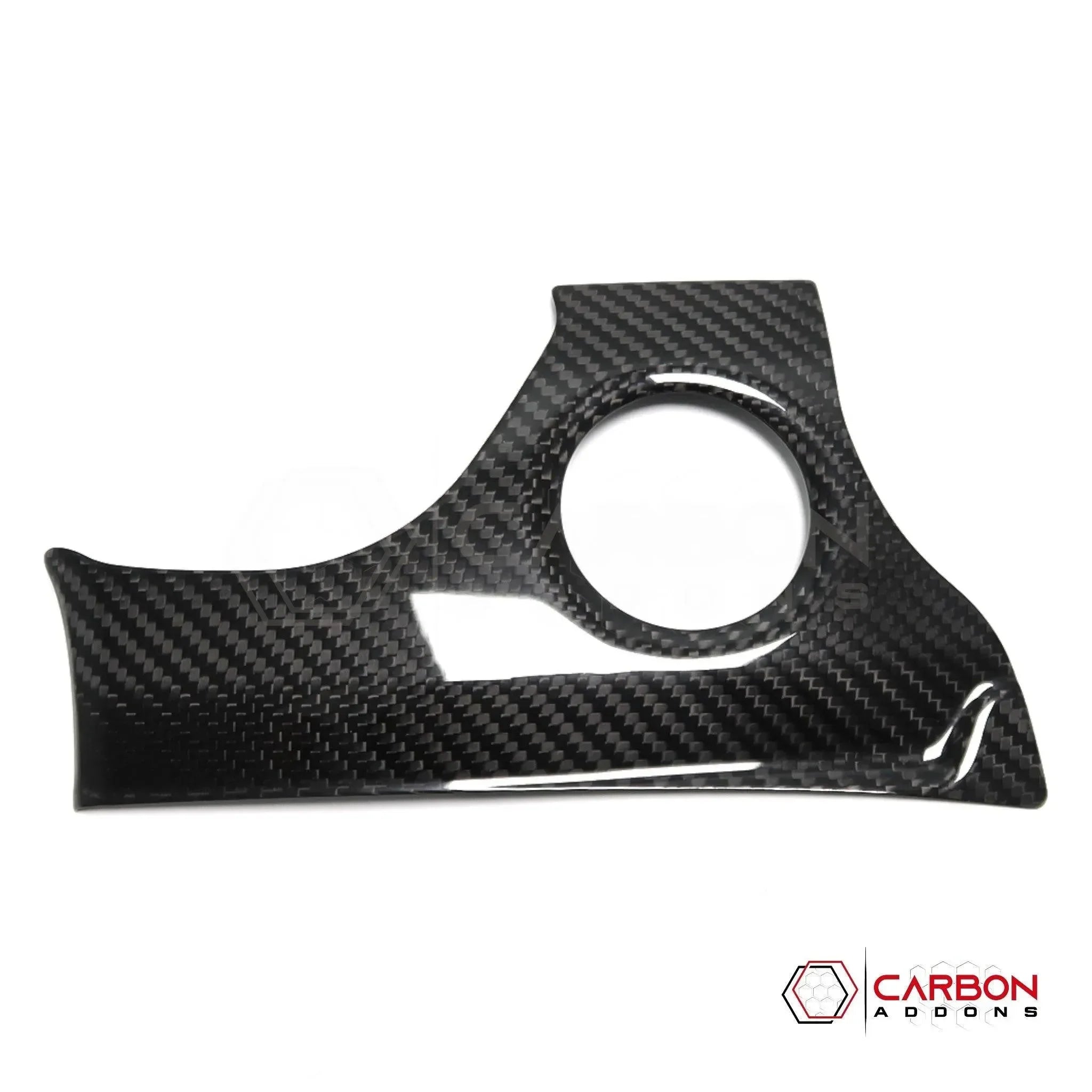 2019+ RAM 1500/TRX/RHO Engine Start Stop Button Surround Trim Hard Carbon Fiber Cover