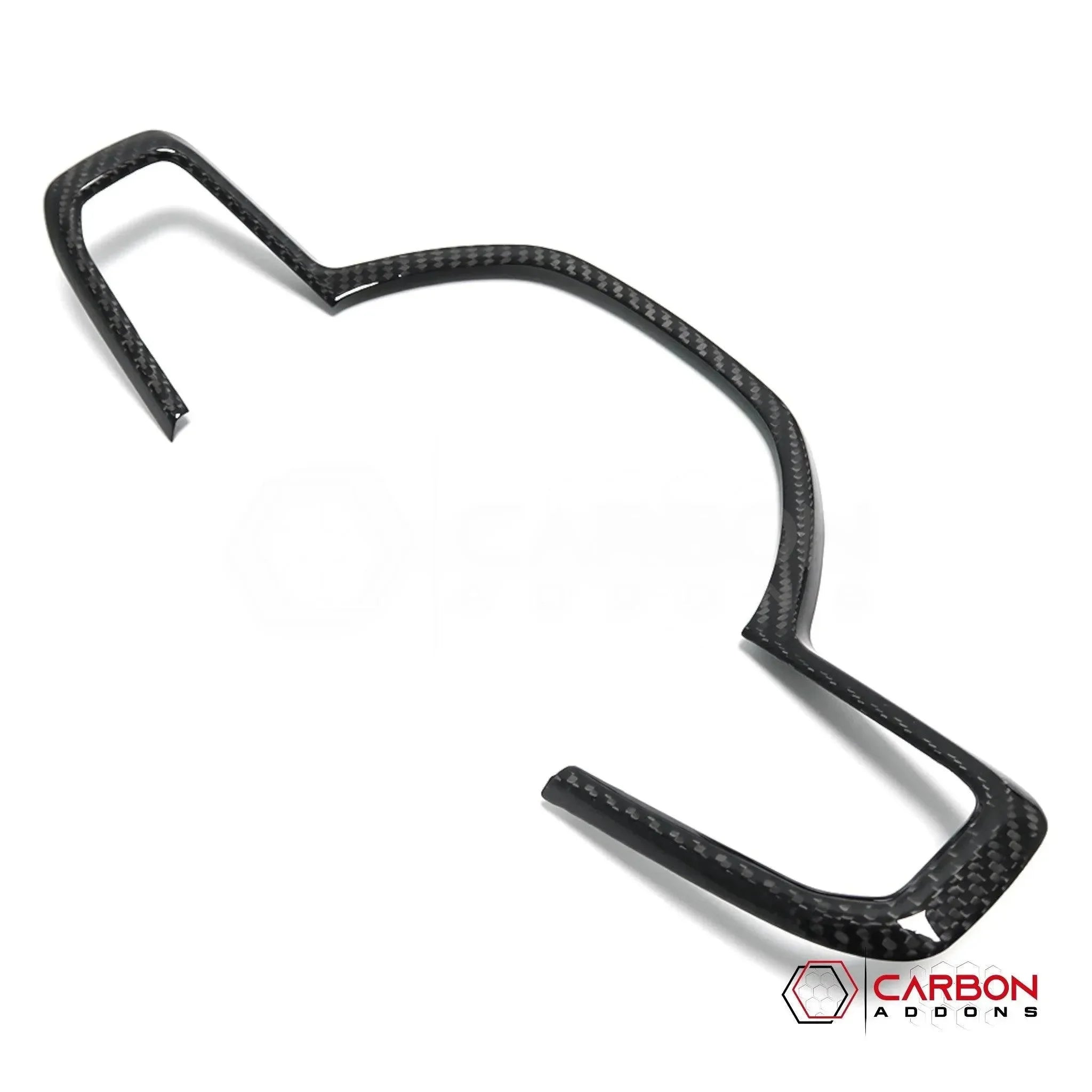 2019+ RAM 1500/TRX/RHO Steering Wheel Button Trim Hard Carbon Fiber Cover