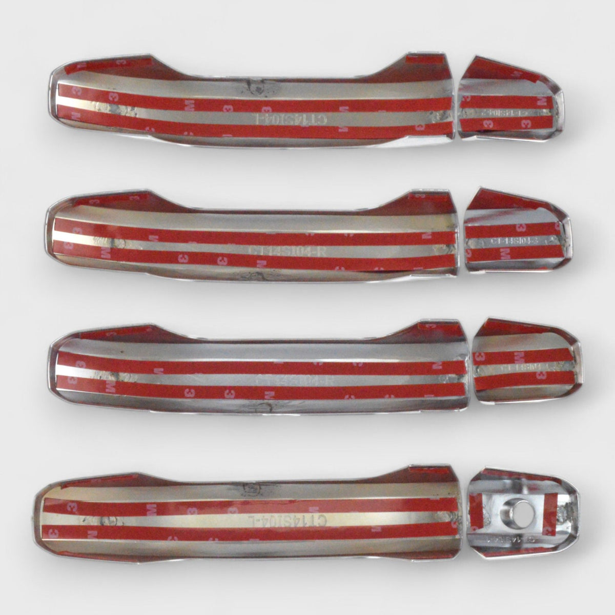 Trim Illusion DH226 chrome door handle covers for 2014-2020 Chevrolet Silverado 1500, Silverado 2500 HD, Silverado 3500 and more - image 4