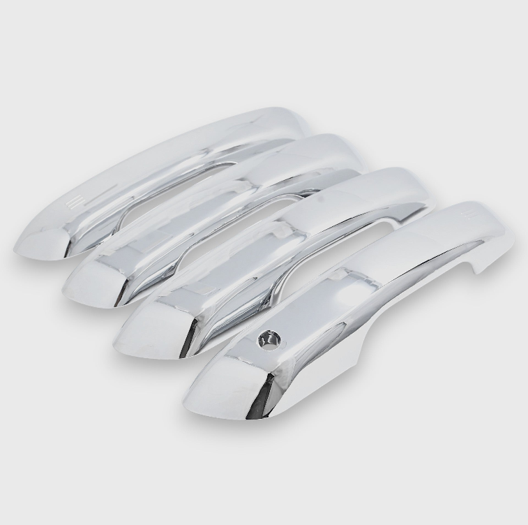 Trim Illusion DH328 chrome door handle covers for 2021-2026 Jeep Grand Cherokee L and Grand Cherokee - image 2