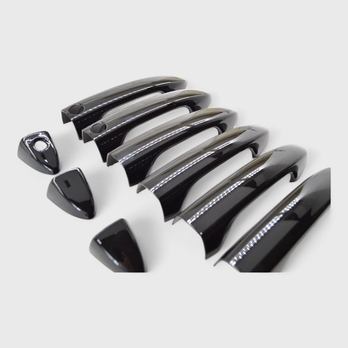 Trim Illusion DH6230BLK gloss black door handle covers for 2016-2026 Honda Pilot, Ridgeline, Clarity and more - image 2