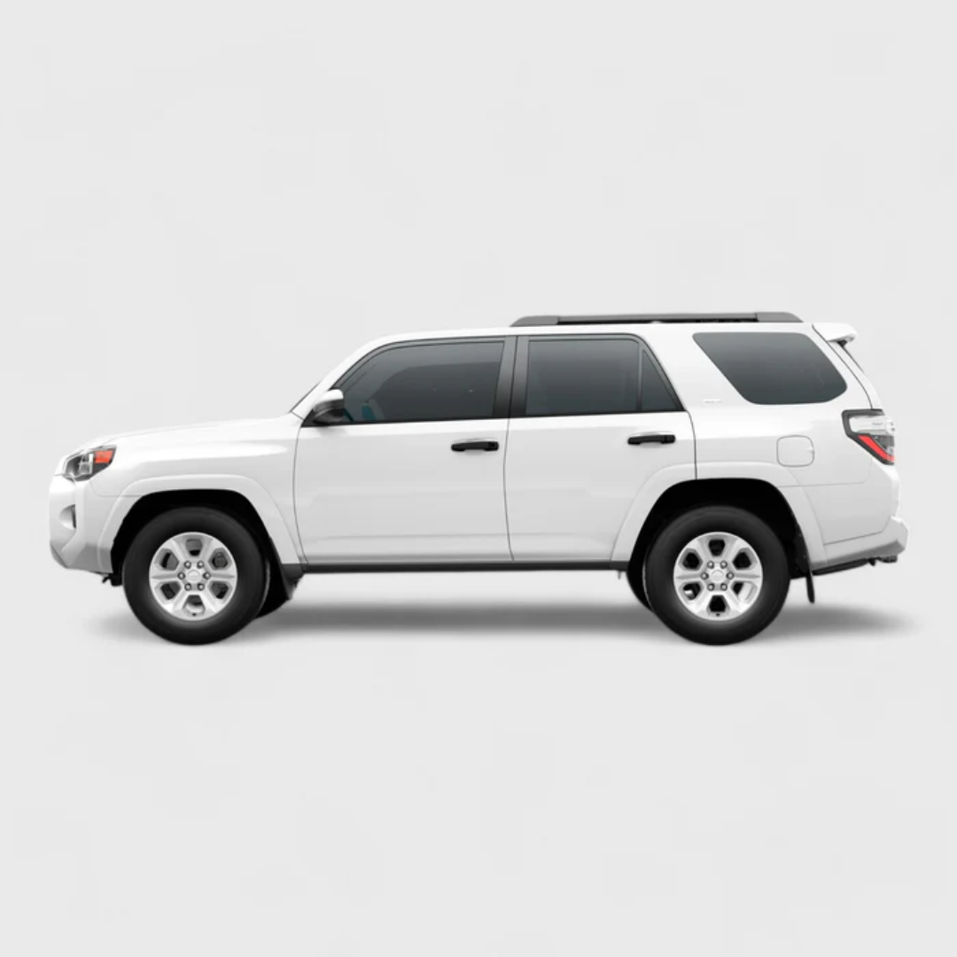 2010-2024 Toyota 4Runner 8 PCS Gloss Black Snap-on W/Tape Patented Door Handle Cover Does not fit Limited Works over Keyless Sensors