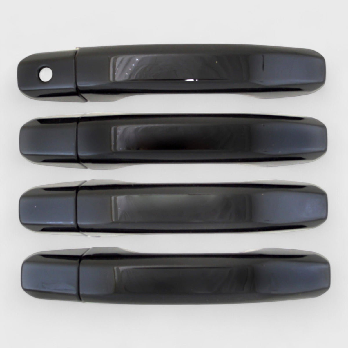 Trim Illusion DH6315BLK gloss black door handle covers for 2019-2026 Chevrolet Silverado 1500, Silverado 3500 HD, Silverado 2500 HD and more - image 1