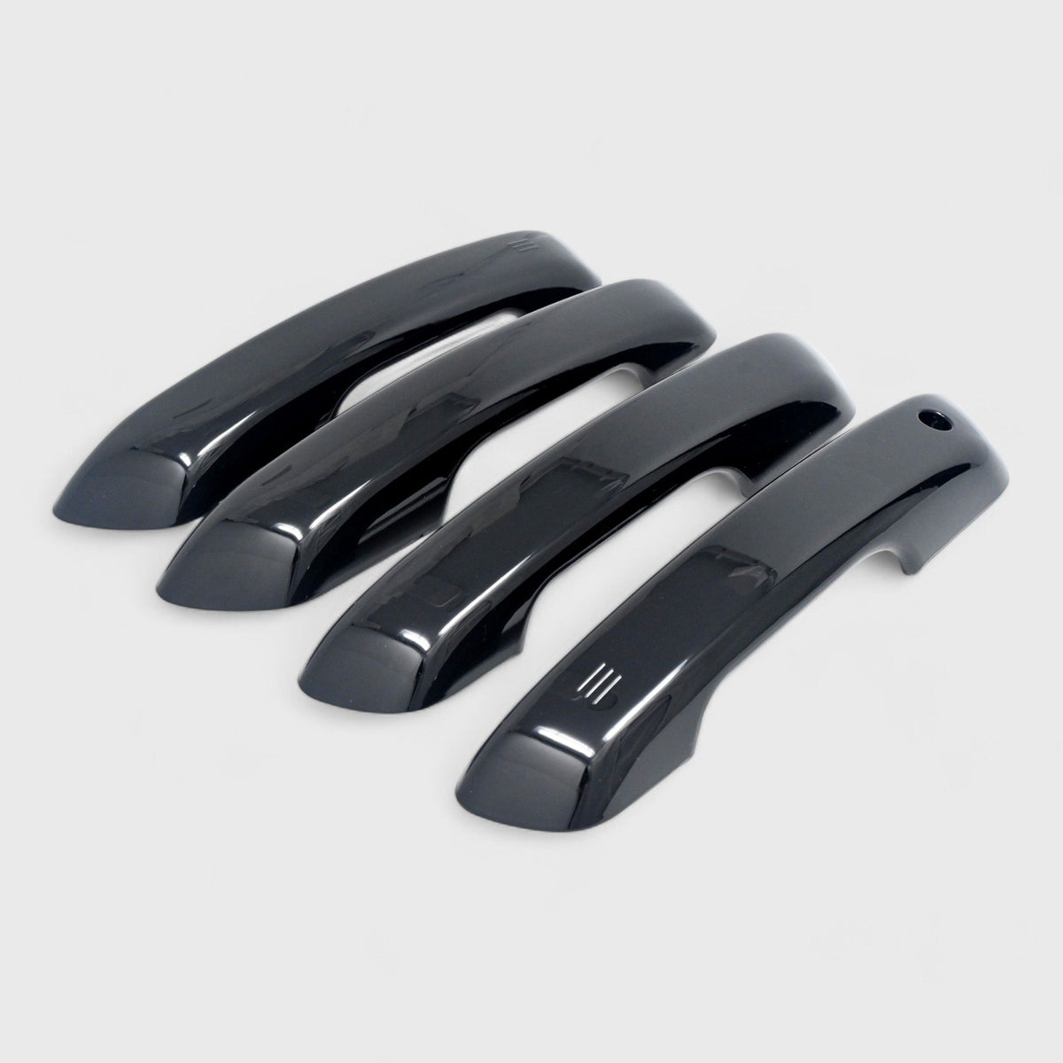 Trim Illusion DH6328BLK gloss black door handle covers for 2021-2026 Jeep Grand Cherokee L and Grand Cherokee - image 2