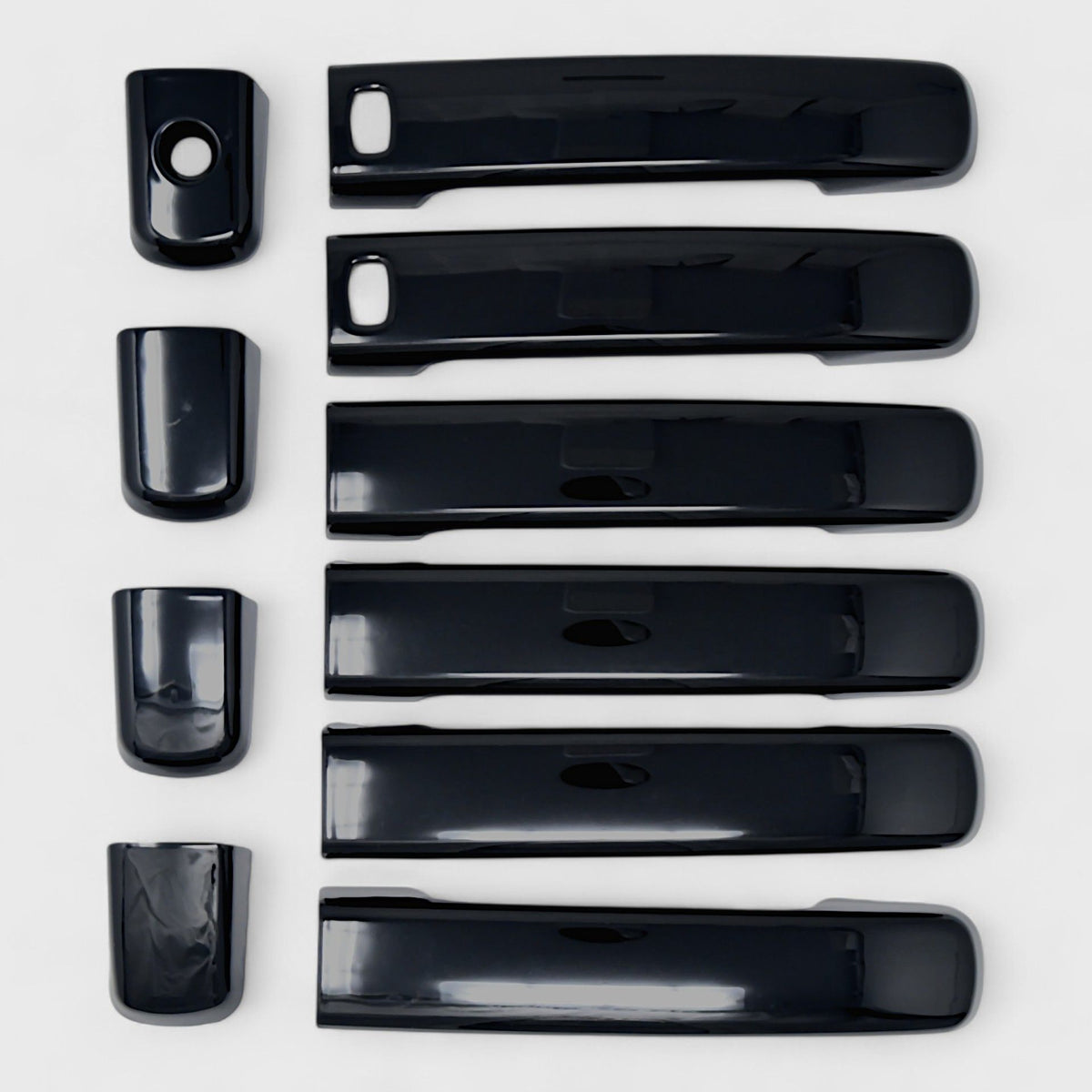 Trim Illusion DH6330BLK gloss black door handle covers for 2004-2026 Nissan Maxima, Sentra, Frontier and more - image 1